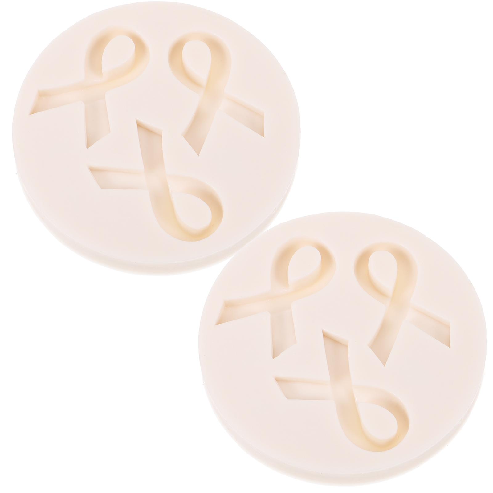 Chocolate Candy Mold Ribbon Shape Silicone Mold for Baking 6Pcs Pack