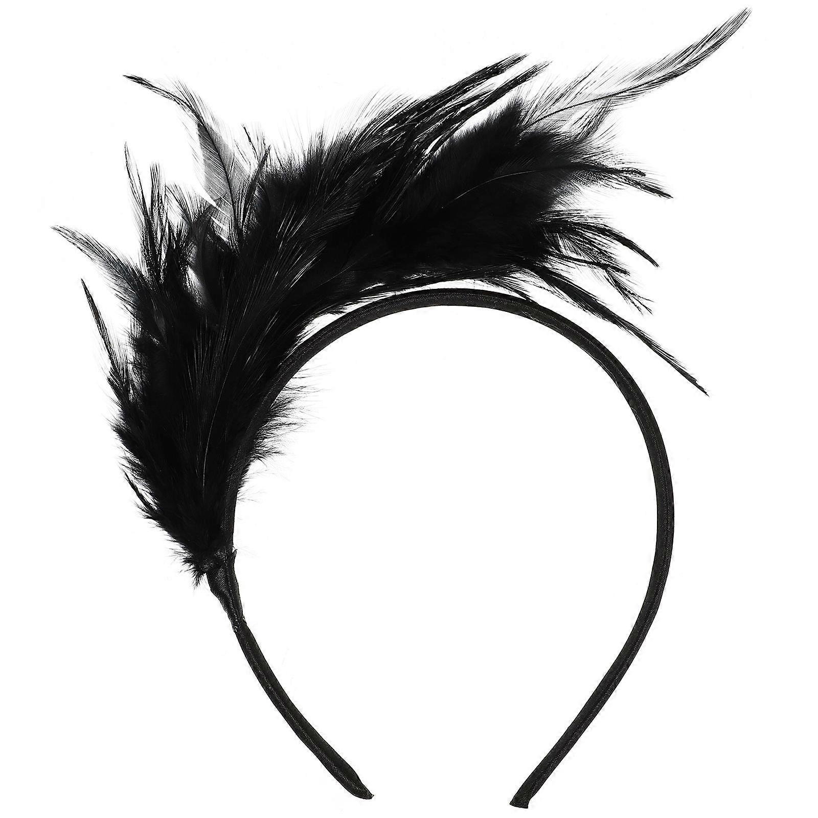 Tocado para boda, color negro