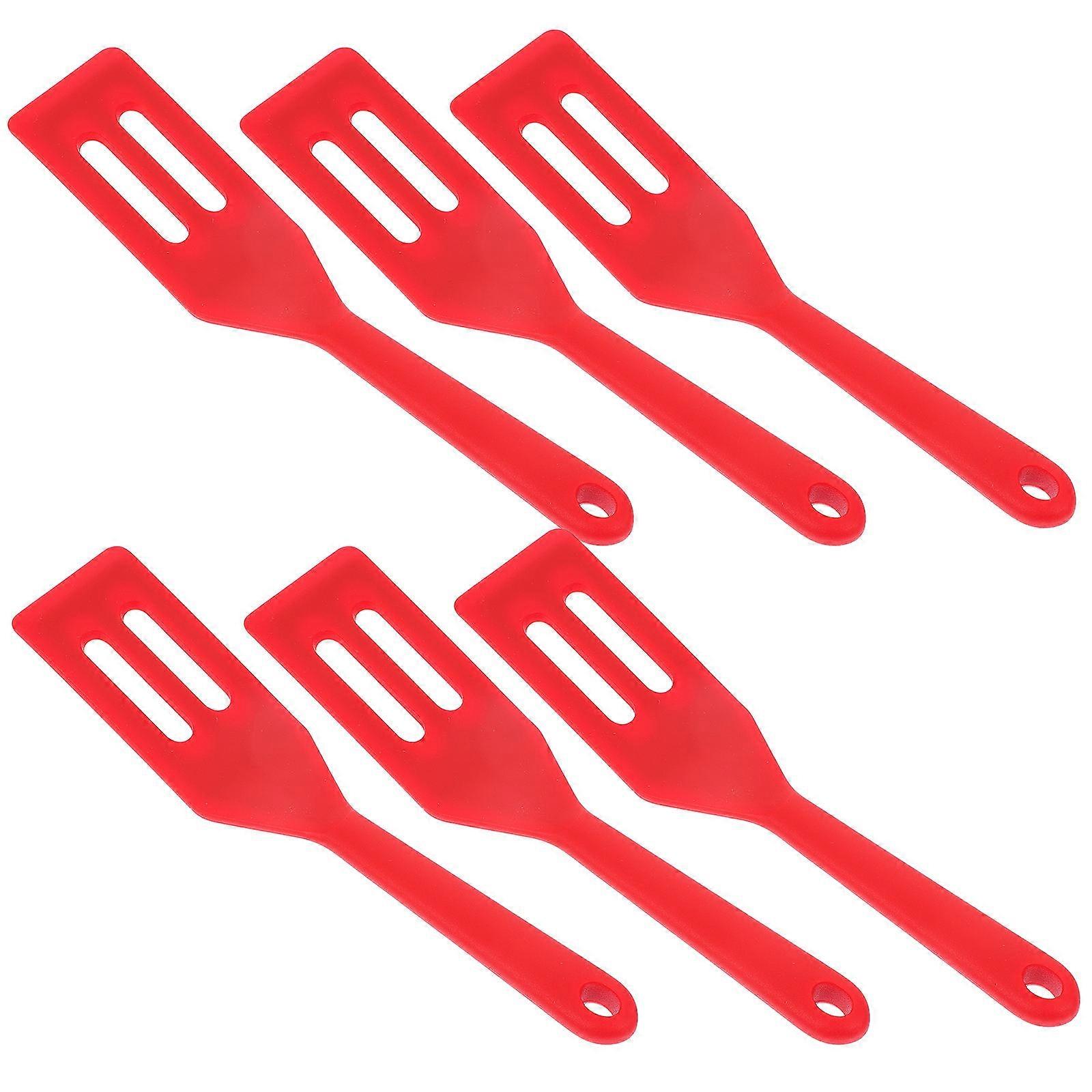 Nonstick Cookware Spatula Silicone Small For Housewarming Gifts 6Pcs