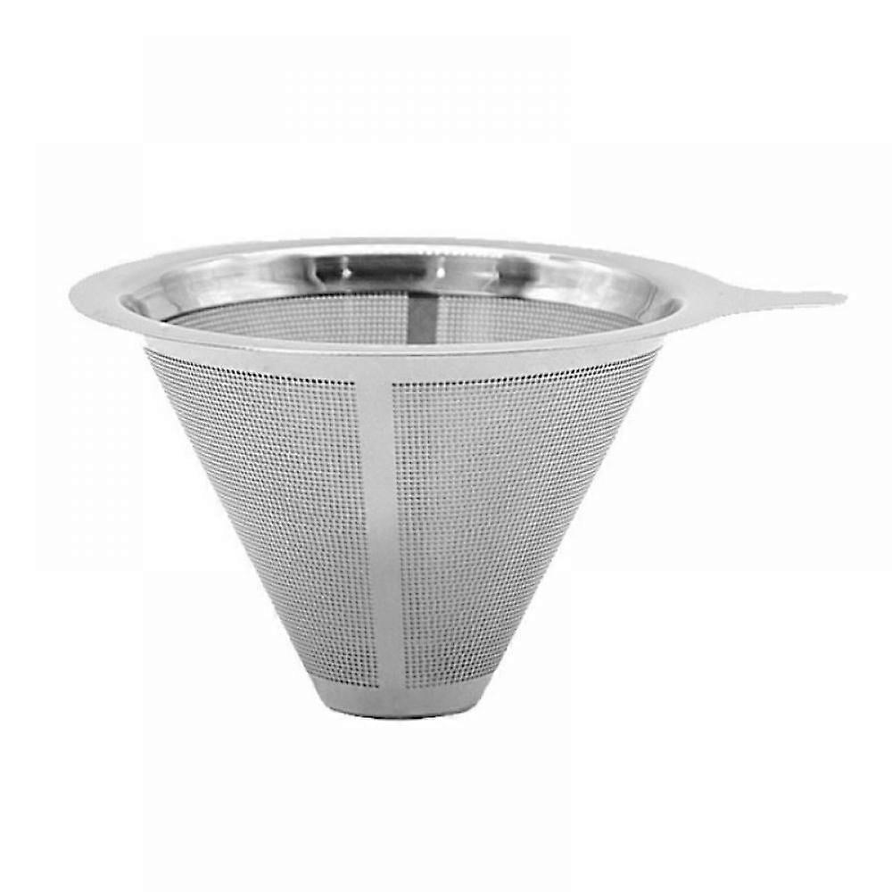 Stainless Steel Coffee Filter, Reusable Metal Cone Filter For Coffee, 2 Sizes