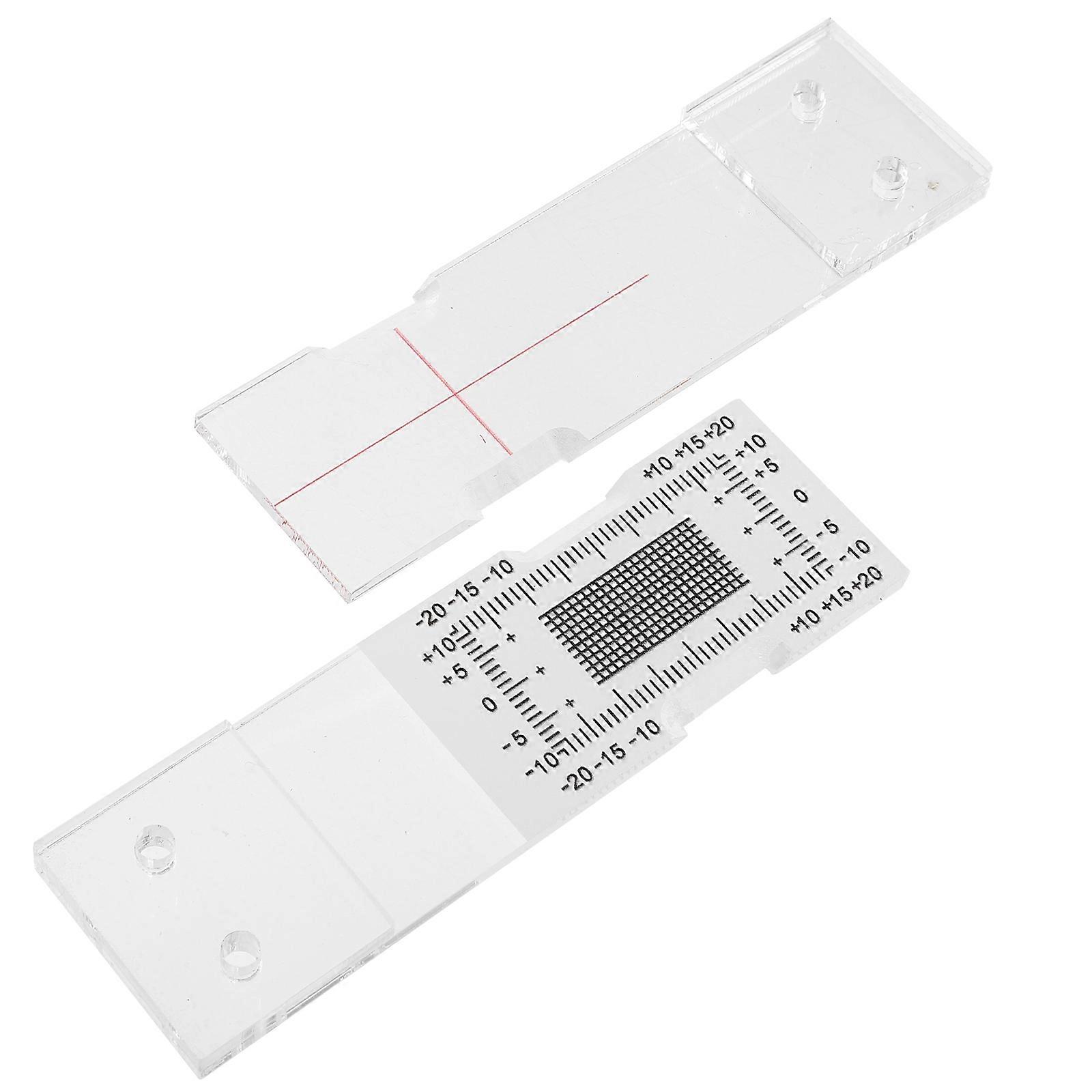 Measuring Ruler for Measuring Acrylic Crack Width and Gap Monitoring Tool