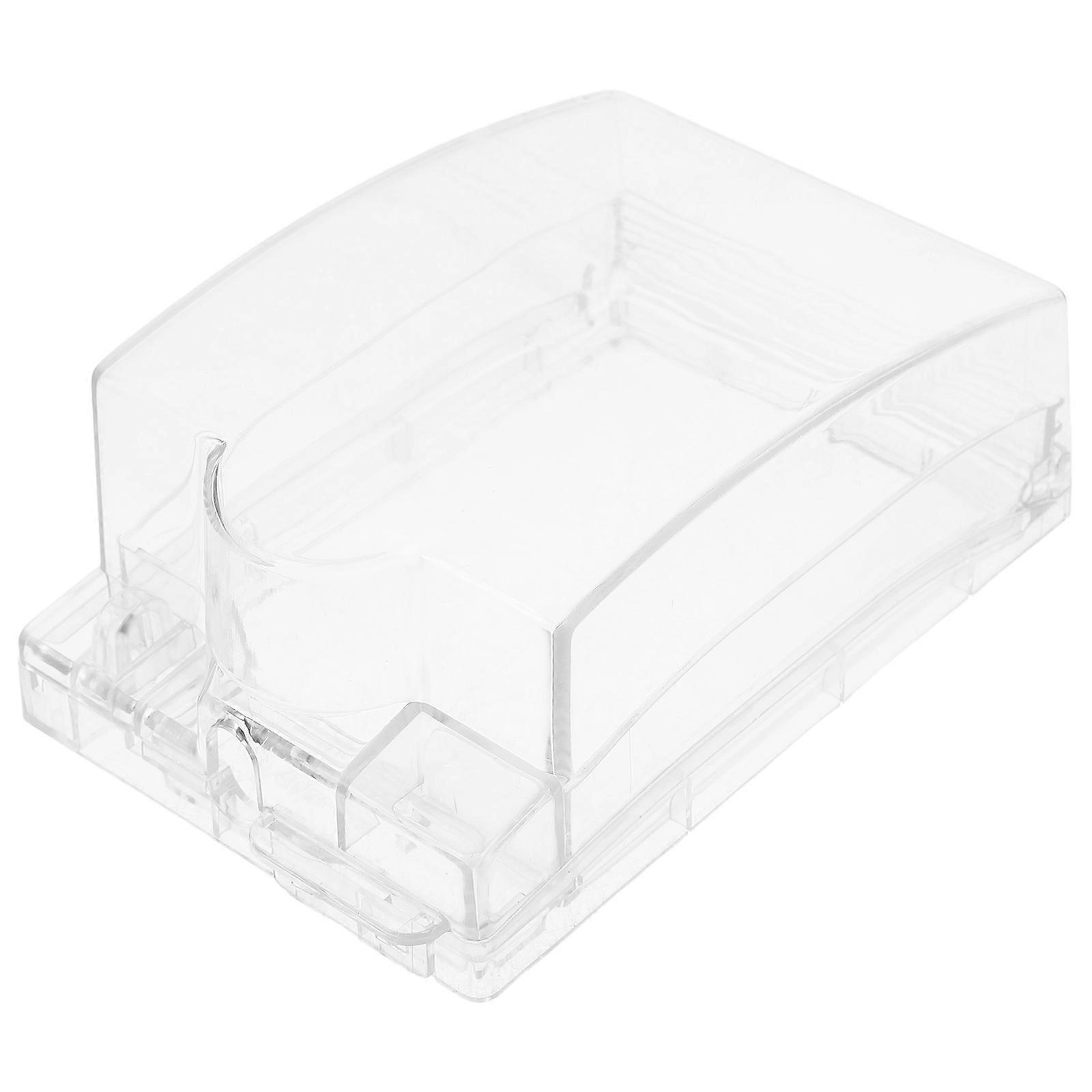 Waterproof Socket Covers for Outlets Plastic Flip Cover Transparent 3Pcs