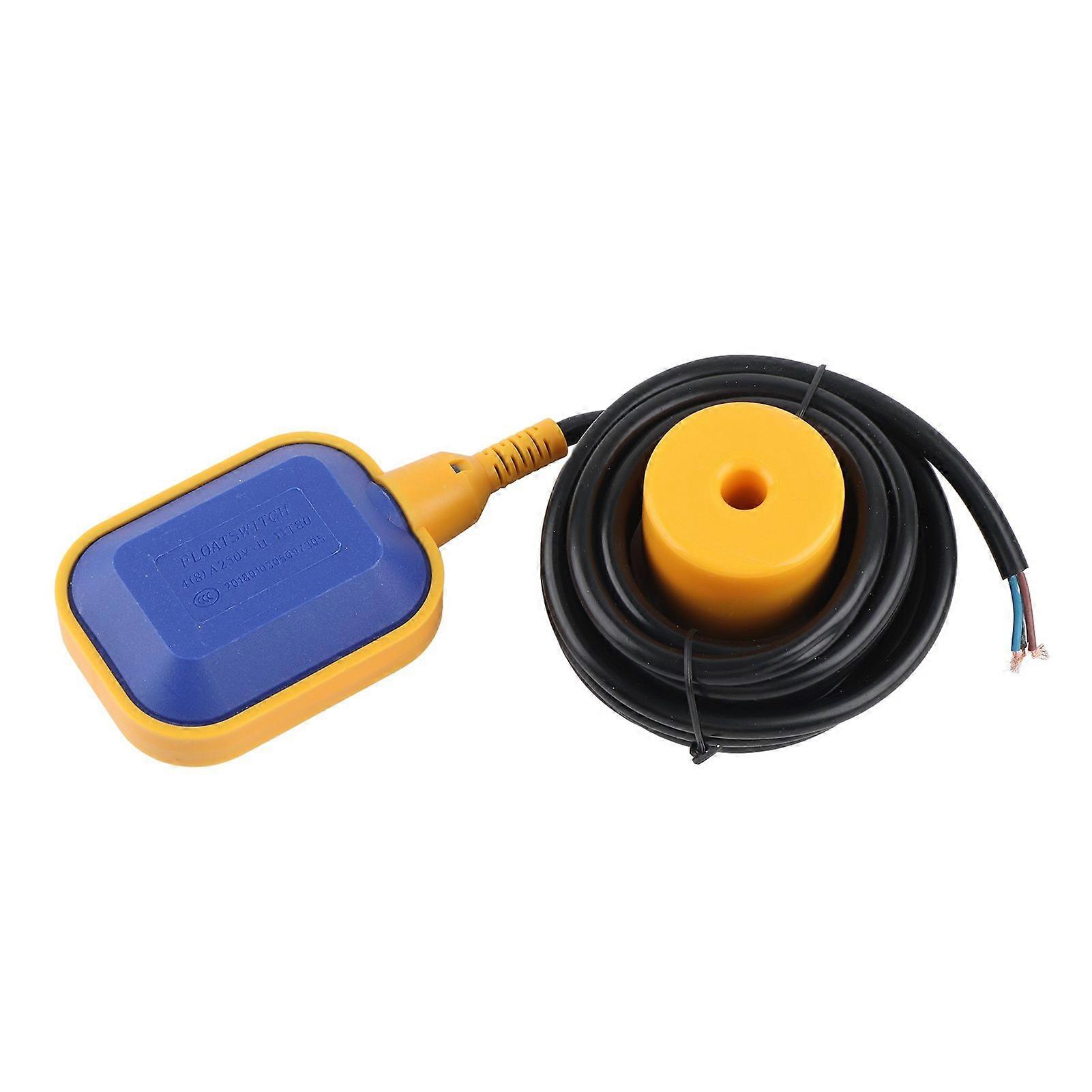 1pc Cable Type Float Switch Liquid Fluid Water Level Controller Sensor (3.7M Cable)