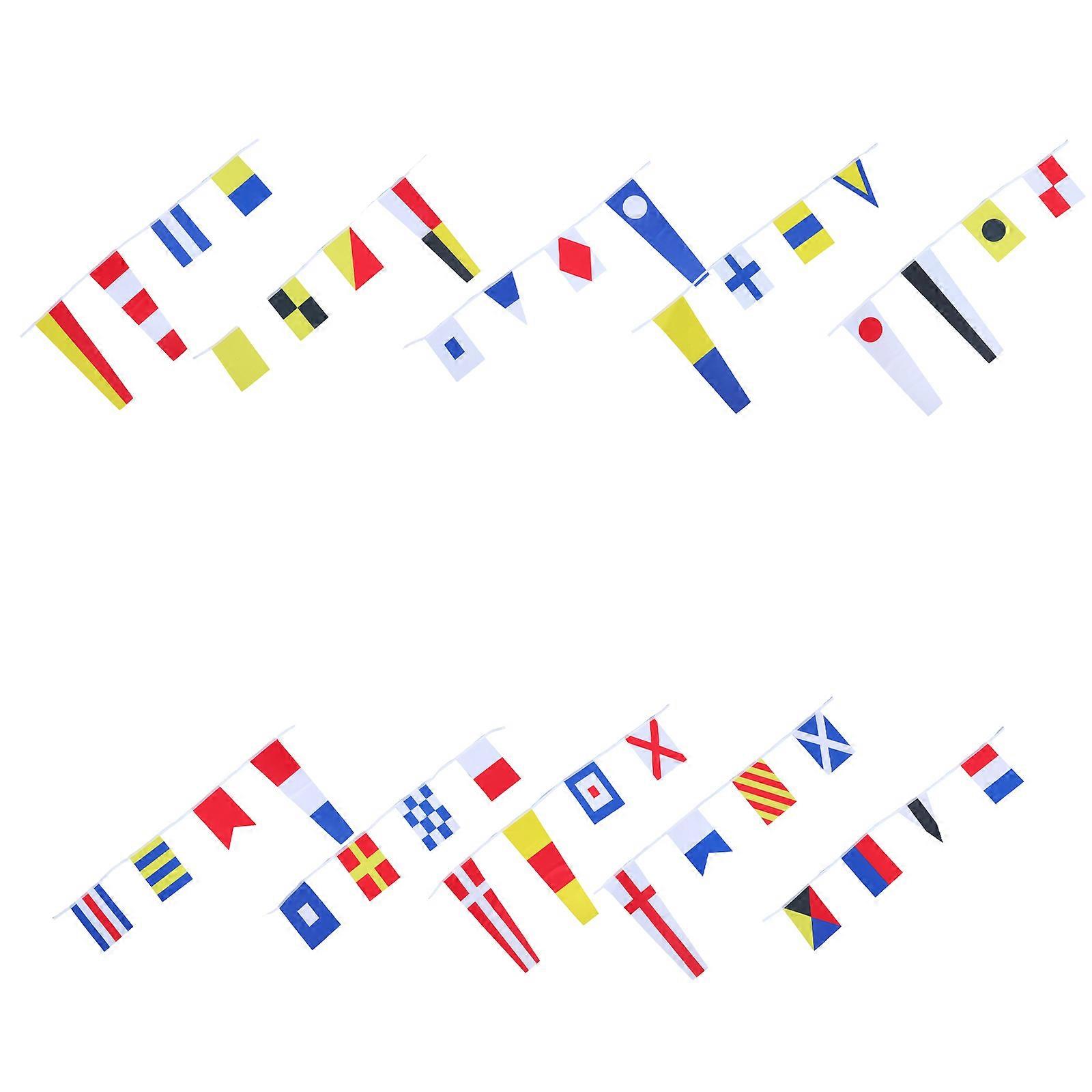Flags for 1 String Signal Flags Nautical Communication