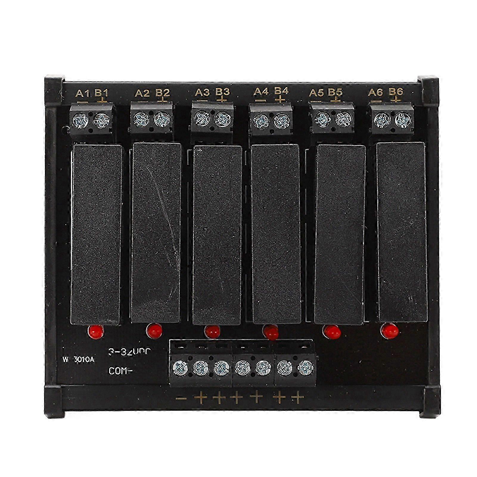 High quality  6P DC-DC solid state relay rail module common load control...