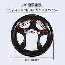 36 teeth chainring guard for fixed gear and road bikes