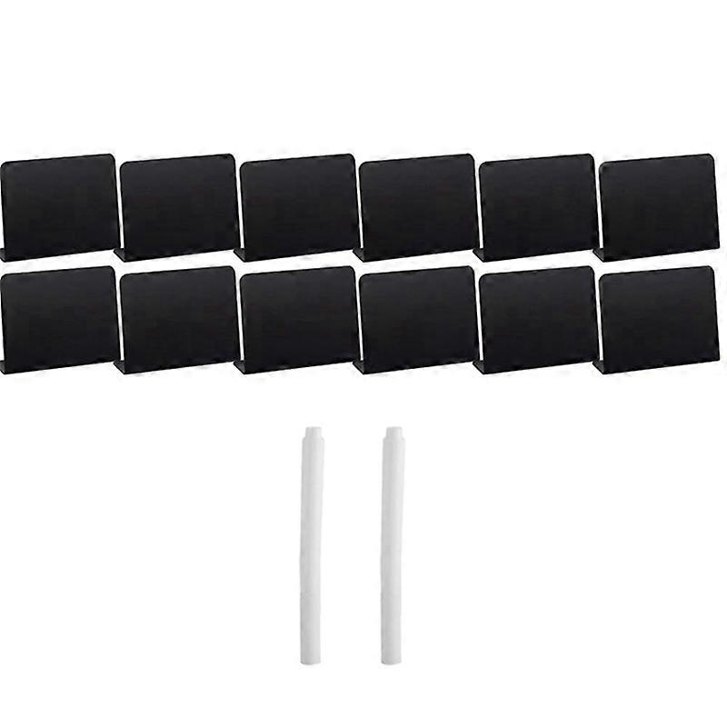 20 Pack 4X3In Mini Chalkboard Signs for Chalk Sign for Food - Party - Buffet - Table Sign Chalkboard