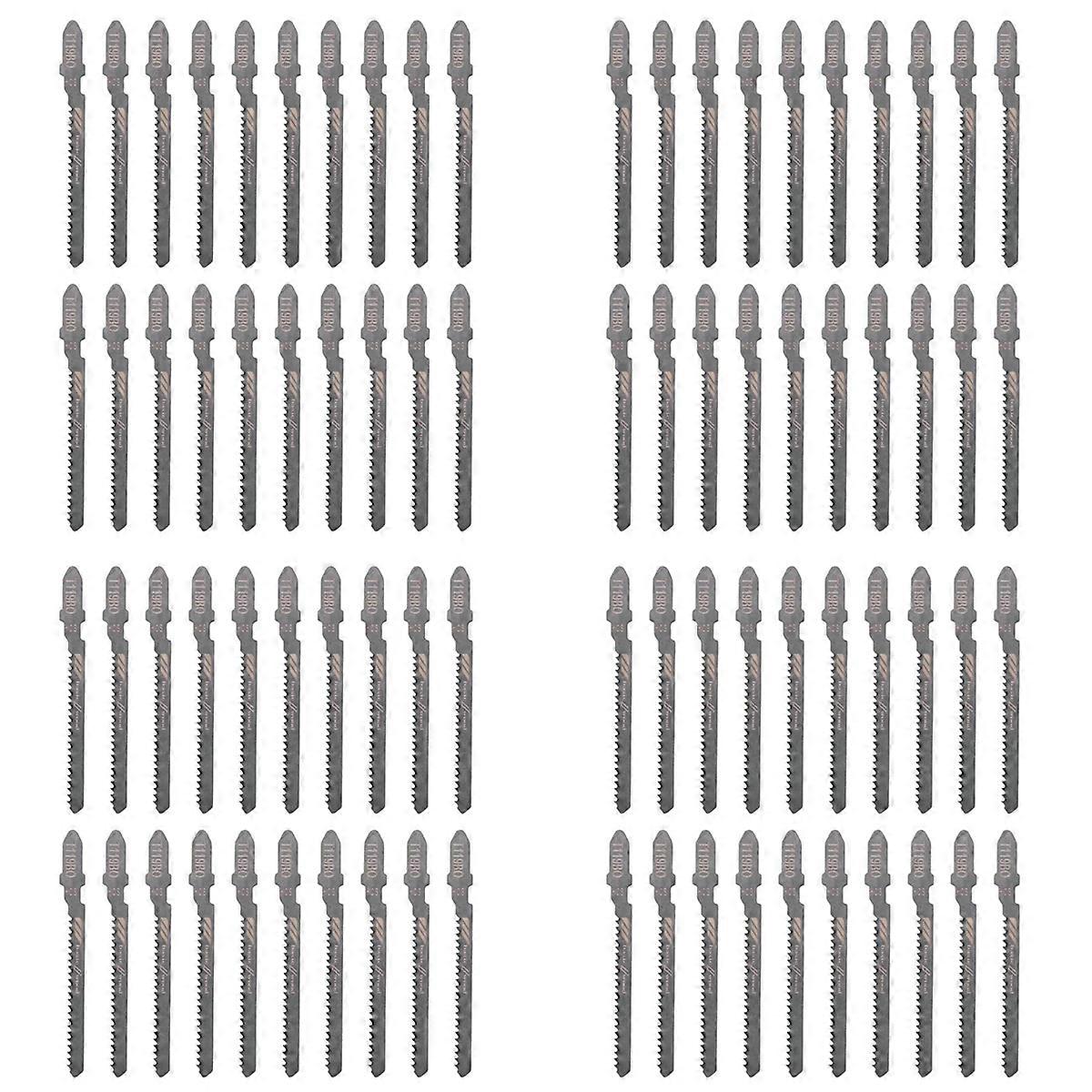 20-Piece T119BO 12 TPI Assorted T-Shank Scrolling Jig Saw Blades Set