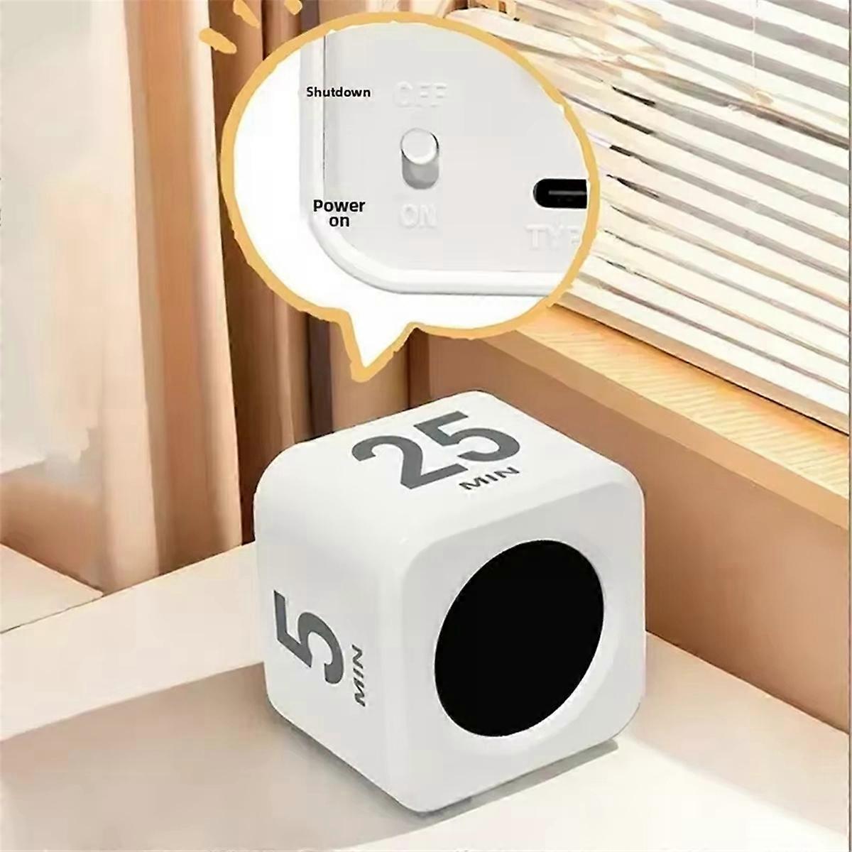 Timer Cube Timer Visual LED Display Time Kids Timer