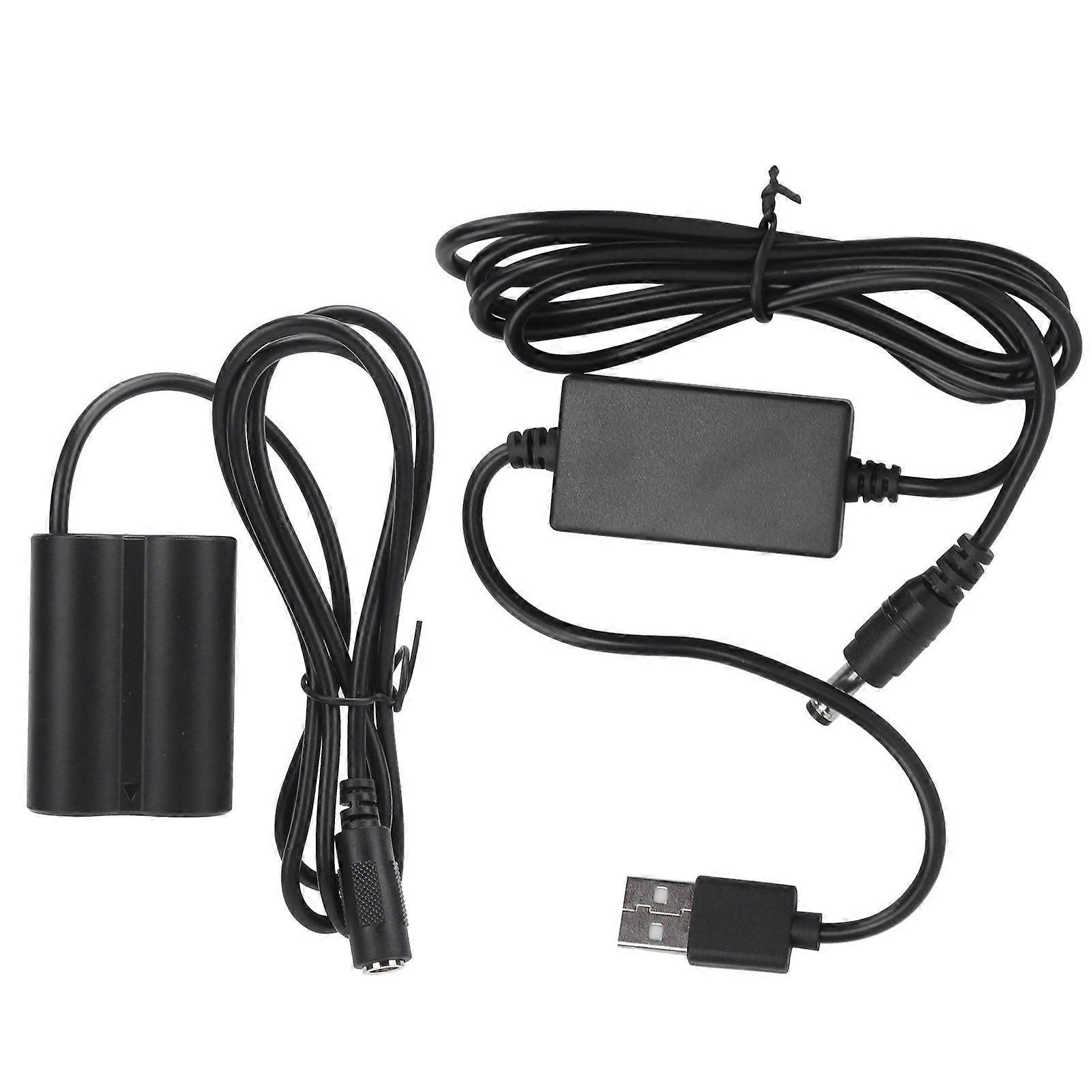 NPW235 Dummy Battery DC Coupler Power Adapter with USB Drive Cable for Fujifilm XT4 GFX100S