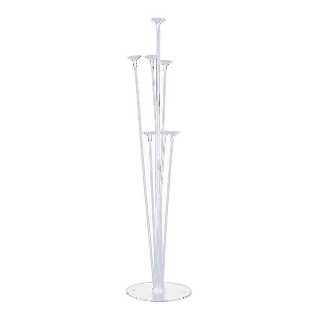 Plastic Balloon Base Transparent Table Holder Cup Stick Support Holder