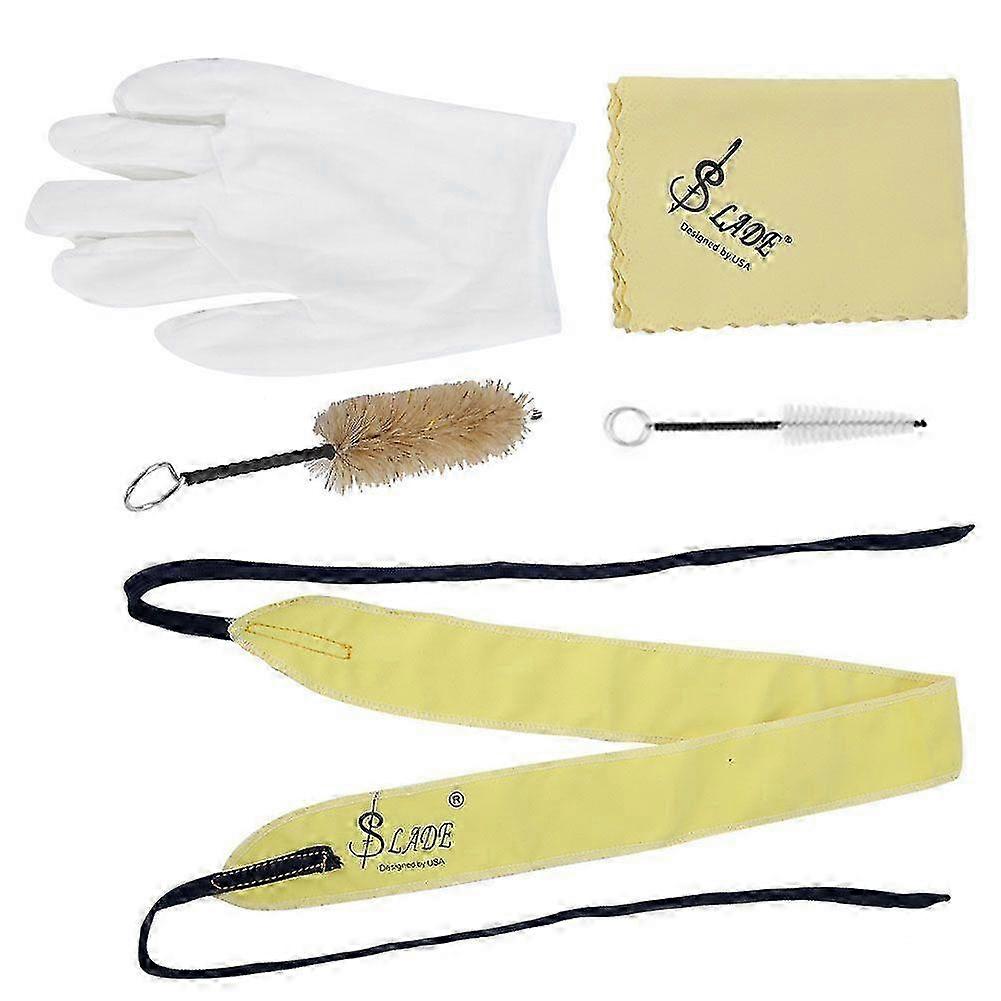 Kit de nettoyage pour trompette (25-26 brosses) - Kit d'entretien et d'entretien pour instruments de musique - Accessoires