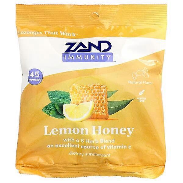 Zand, ImmunityÃÂÃÂÃÂÃÂ¢ÃÂÃÂÃÂÃÂÃÂÃÂÃÂÃÂ¢, Lemon Honey Lozenges, 45 Lozenges