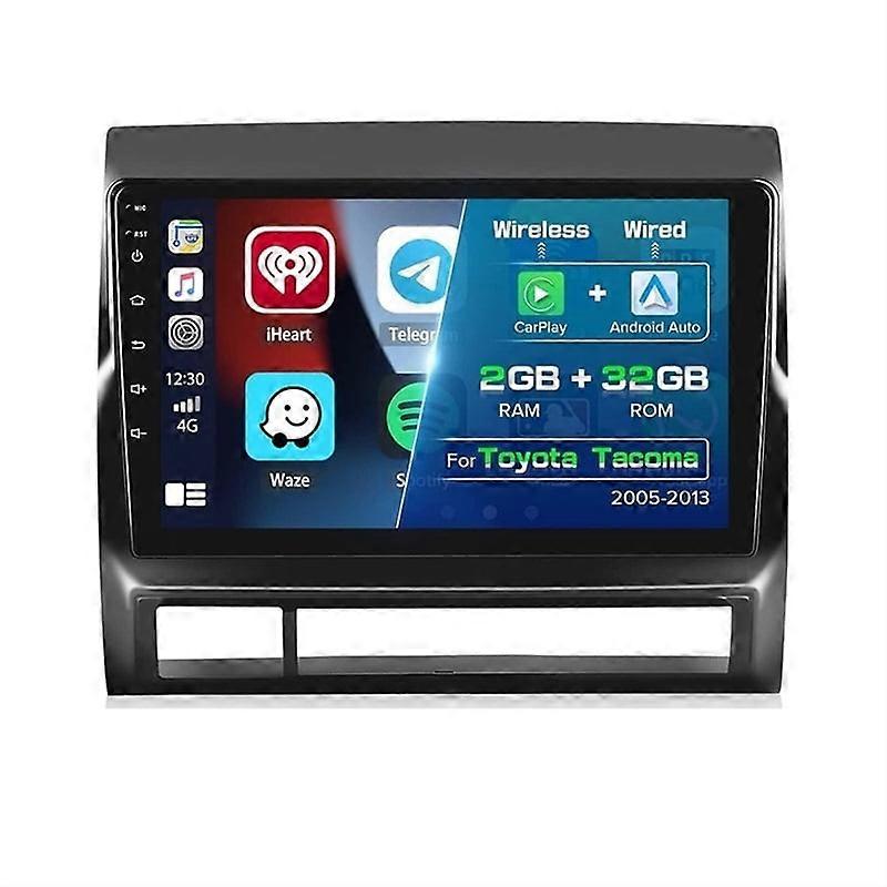 Stereo Radio Android 10 Carplay for Toyota Tacoma 2006-2012 Gps