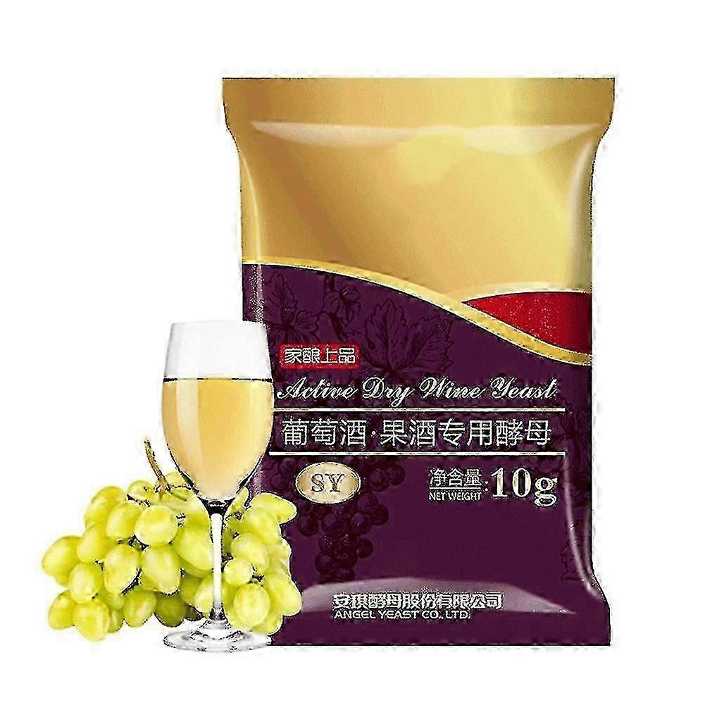 2025 10g Wine Yeast Full Fermentation Dry Yeast For Wine Diy