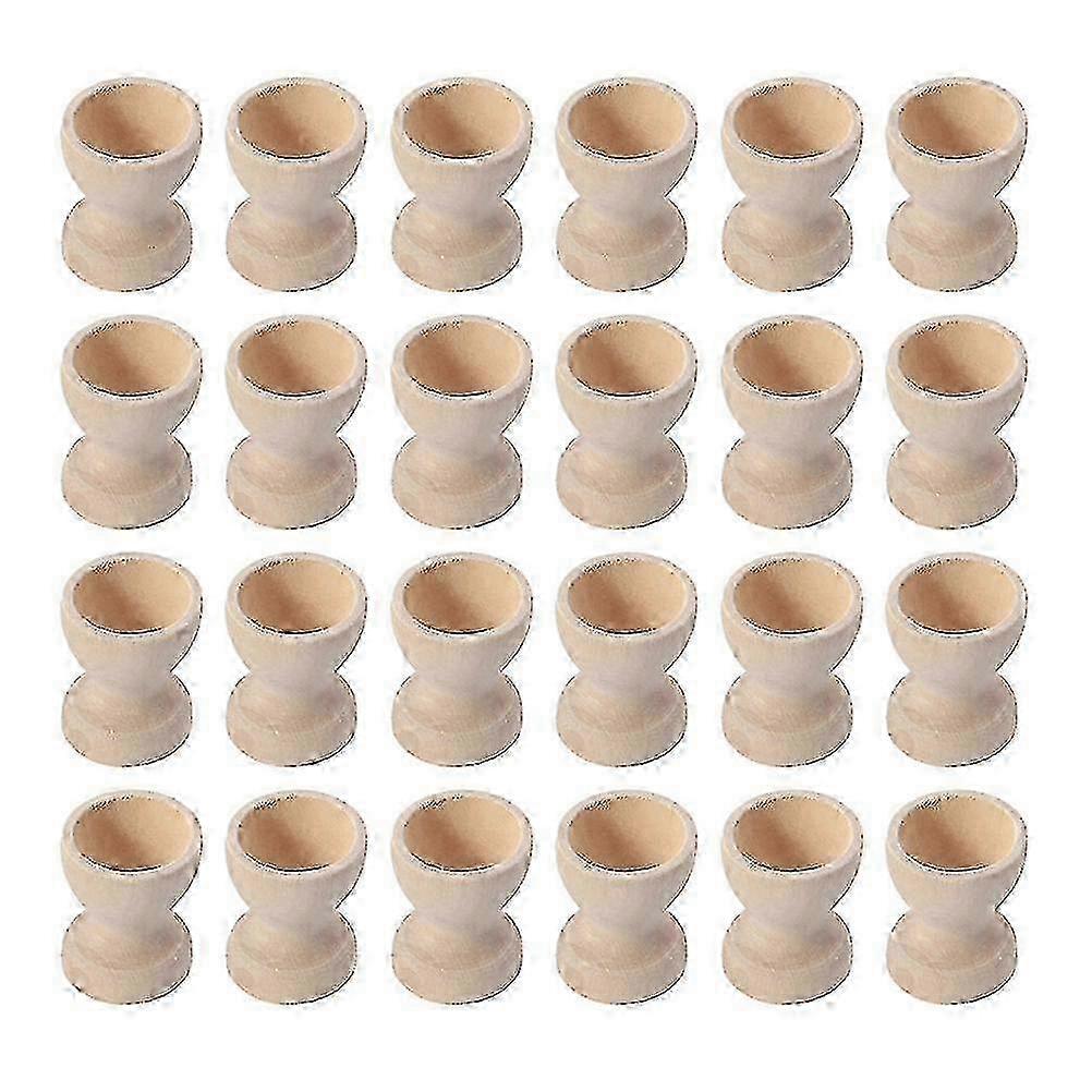 Egg storage holders 24pcs wooden for Easter display