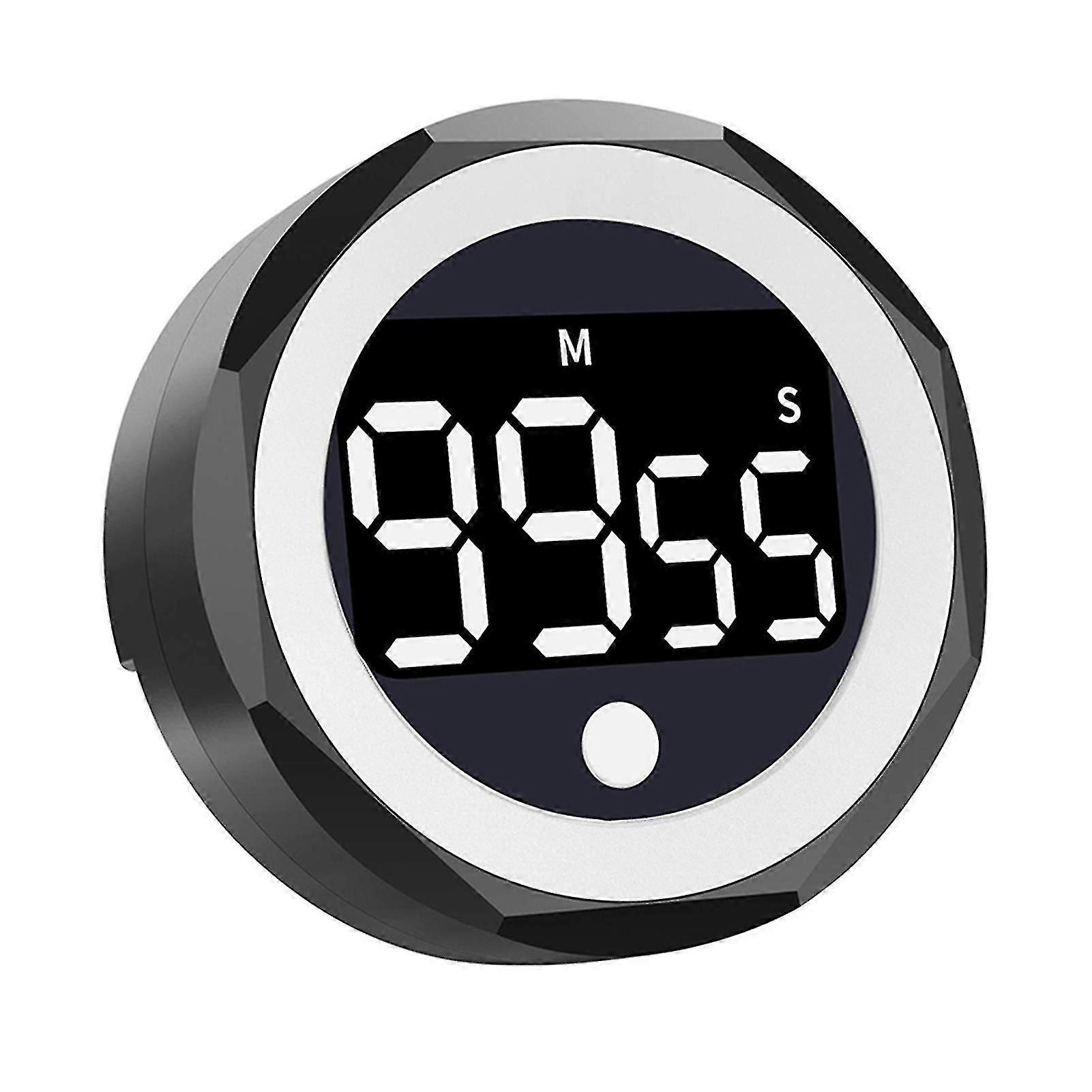 Digital Kitchen Timer 2 Volume 6/60s Alarm Duration Magnetic Cooking Countdown Timers With Pause