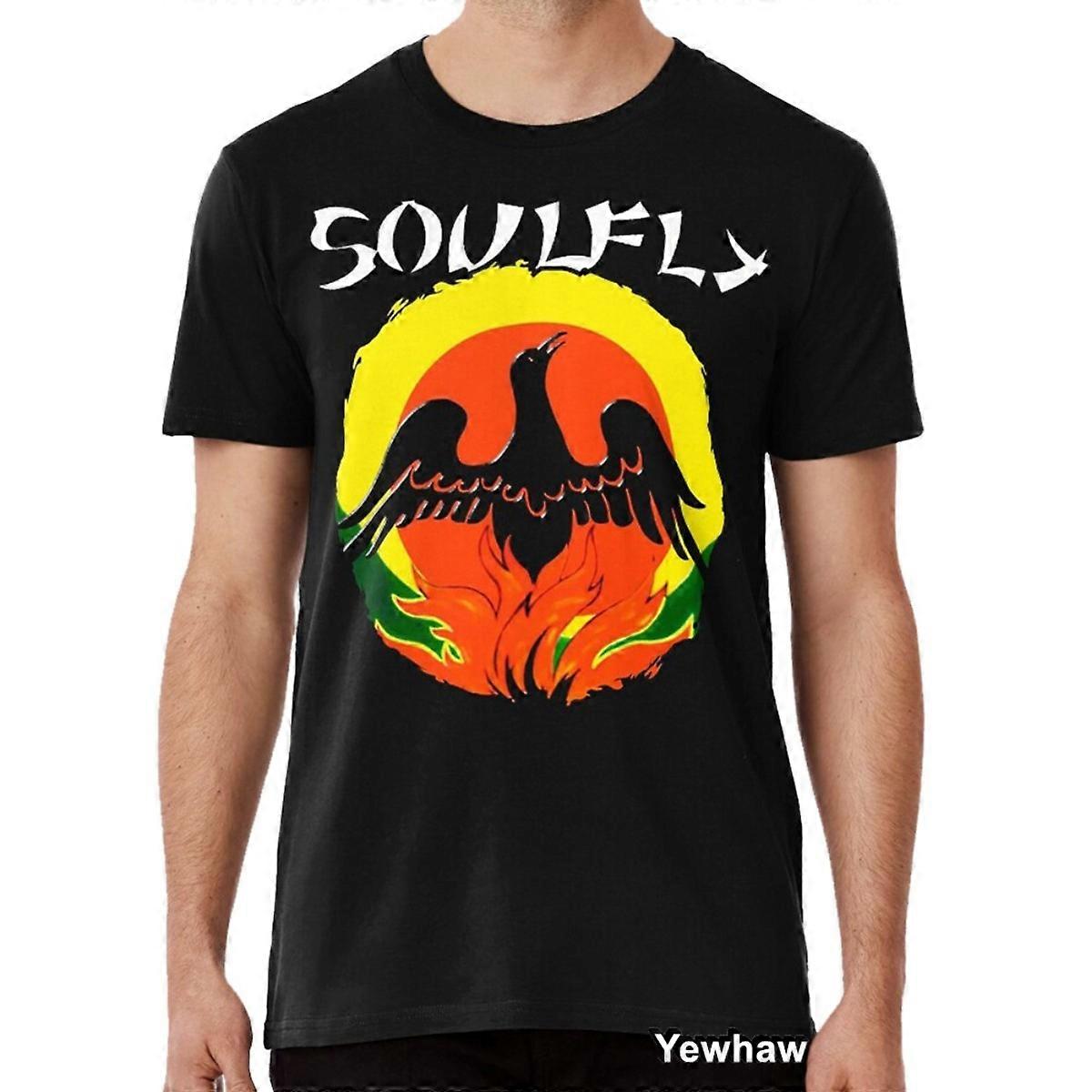 soulfly - logolu tişört