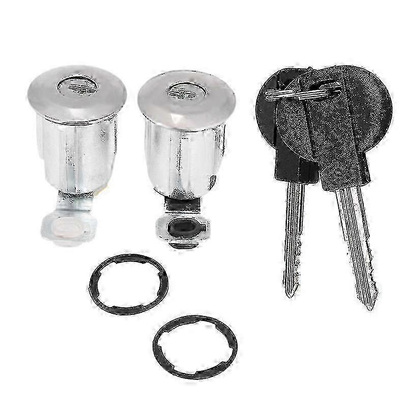 Lock Door Lock Set with 2 Keys for Partner Xsara Berlingo 252522Silver SZRH A-S