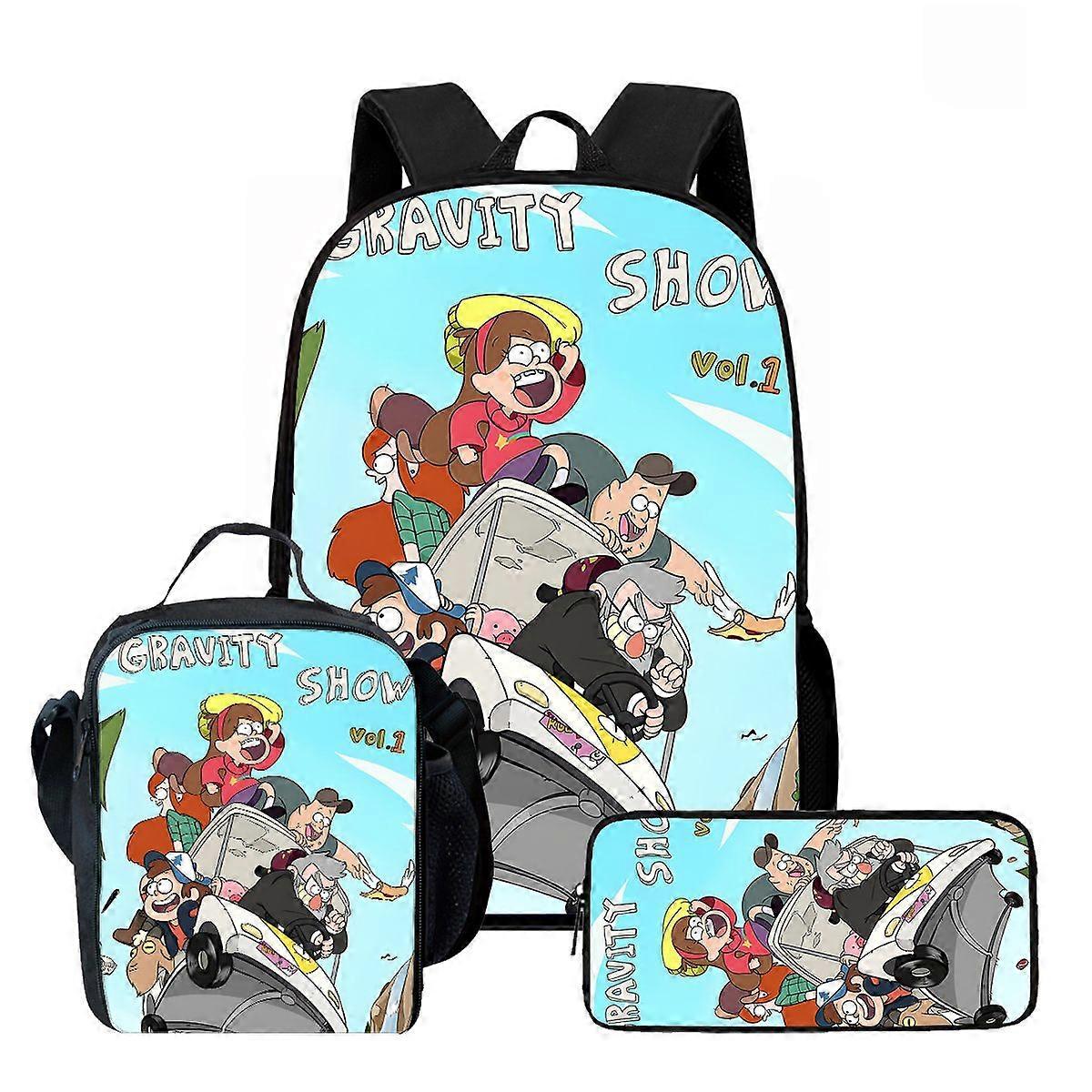 GravityFalls Large Capacity Stylish Anti-Hunchback Durable Backpack