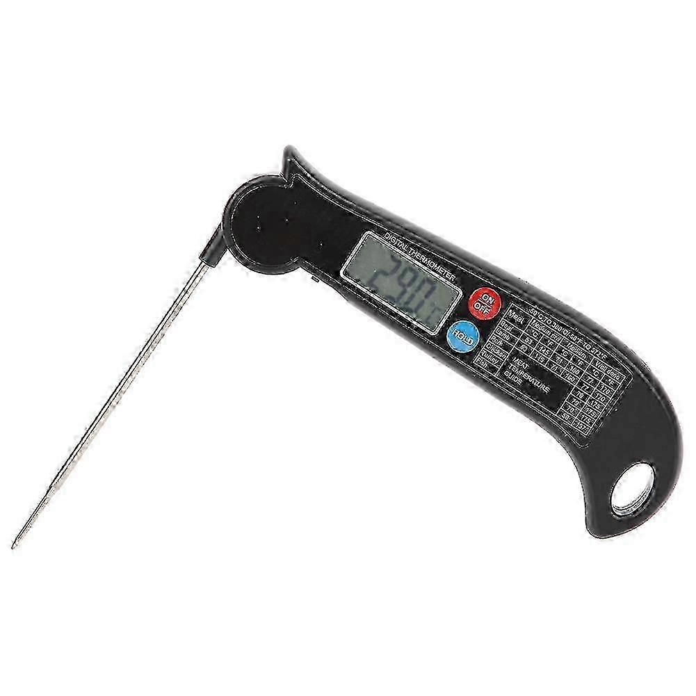 Digital Thermometer with High Accuracy: Foldable Probe for Food Temperature Monitoring, Essential Kitchen Tool