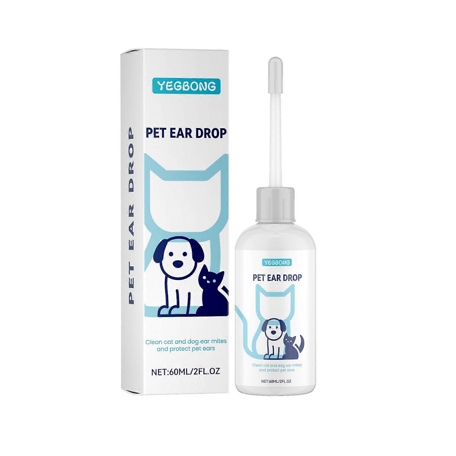Yegbong Pet Ear Drops Suitable For Cats And Dogs