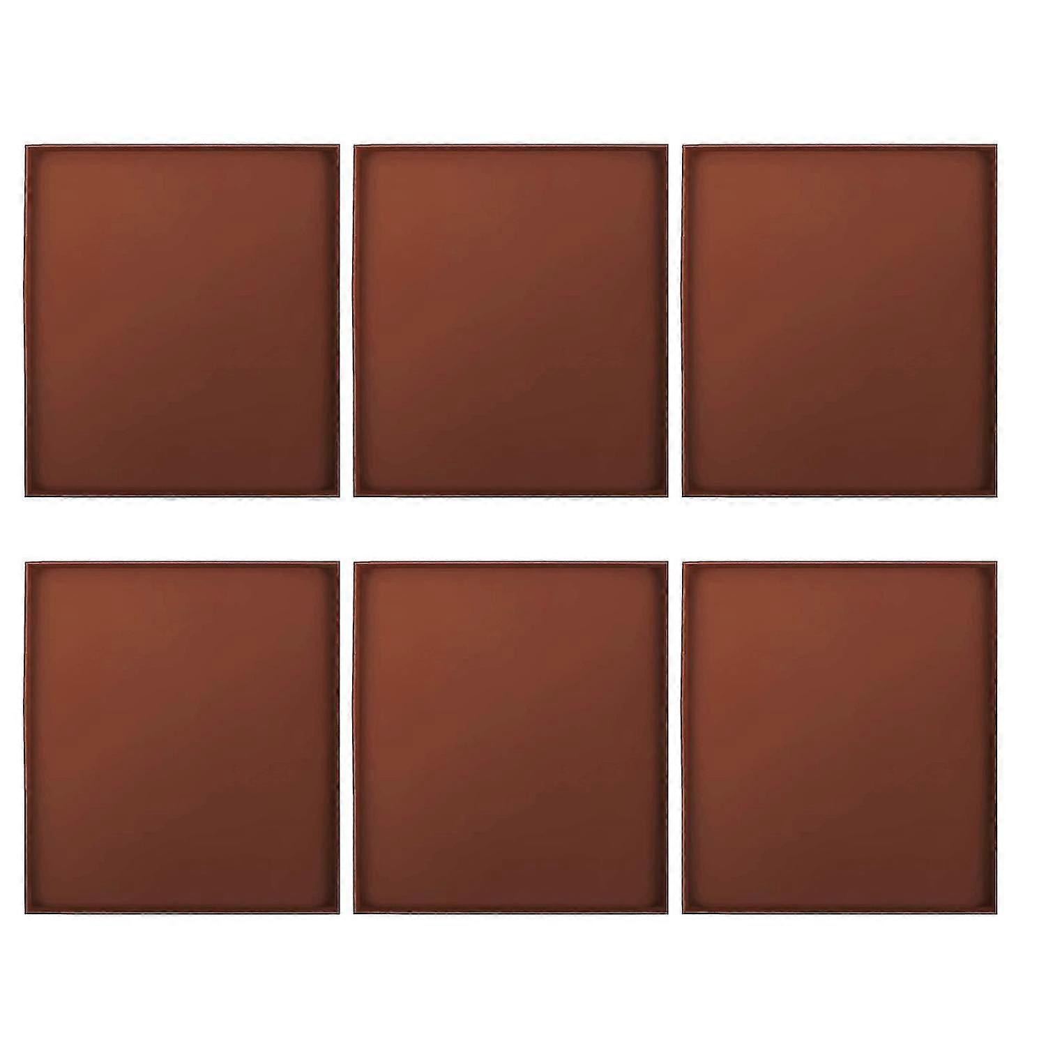 6 Pack Silicone Dehydrator Sheets Non Stick Square Edge Dehydrator Trays For Meat Vegetables Fruit (tangling)