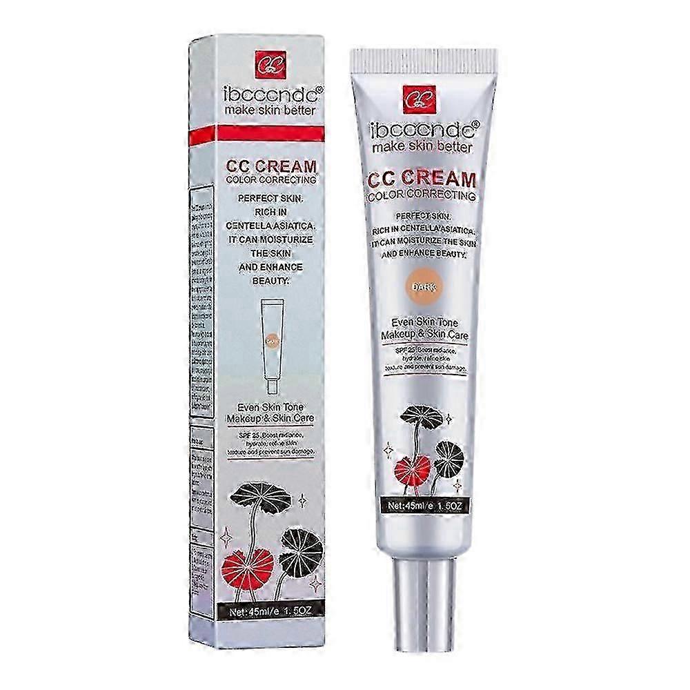 CC Cream with Centella Asiatica Color Correcting CC Cream Lightweight Hydrating Skin Cream