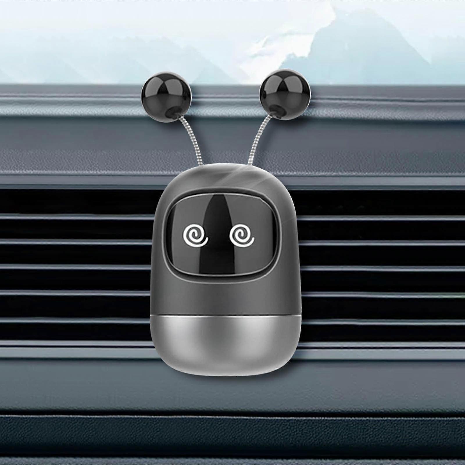 Fall Savings! WJSXC Car Perfume Freshener Freshener Vent Clip Auto Perfume Diffuser Cute Robot Car Diffuser Solid Aromatherapy On Ornament Decor F