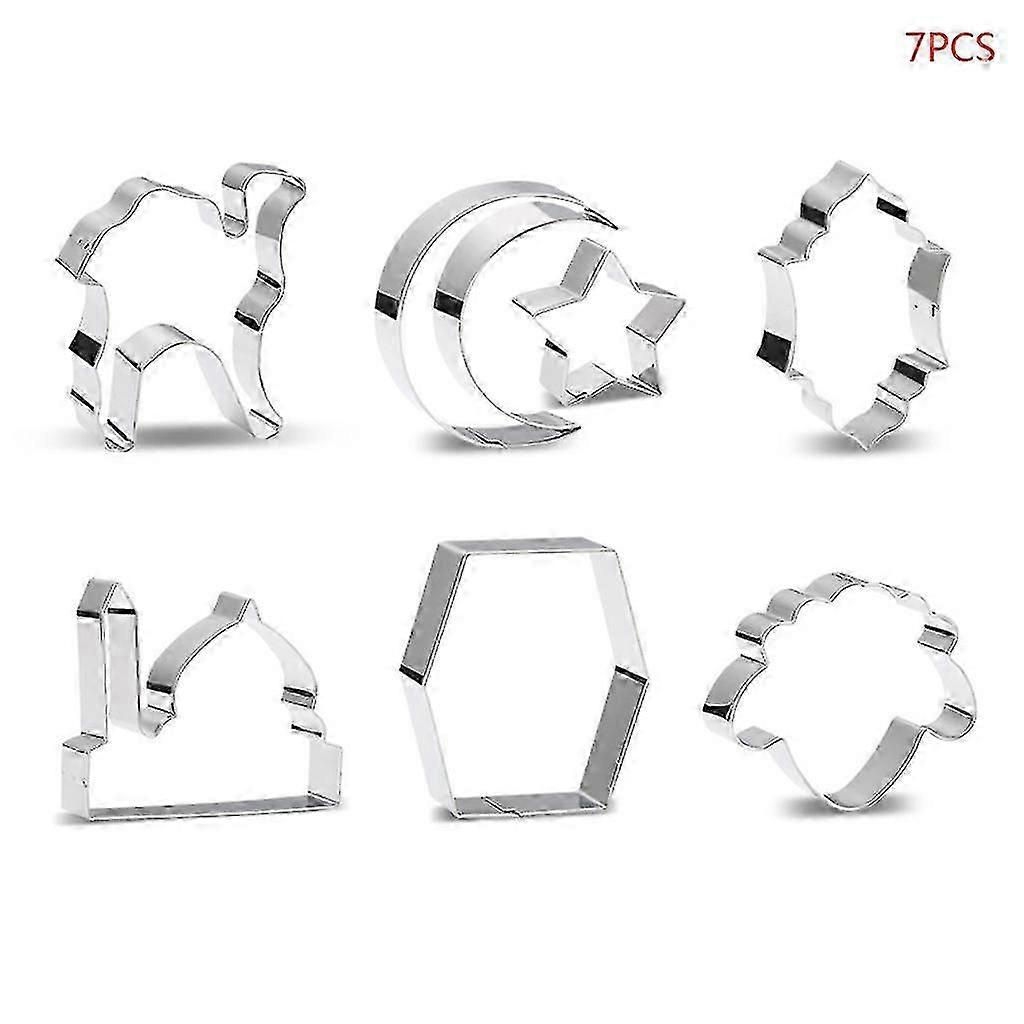Ramadan Cookie Cutters - Baking Biscuit Molds for Kitchen & Celebration