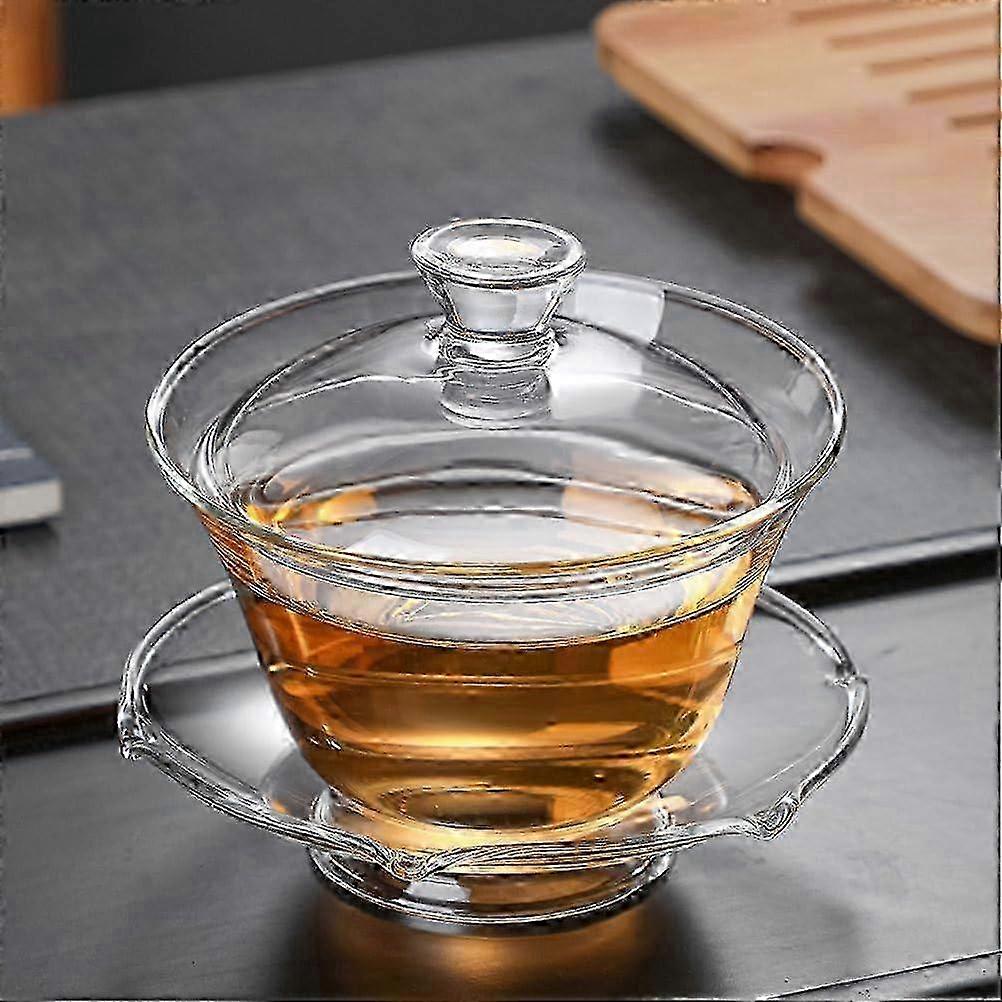 Glass Tea Cup Set with Lid 2025