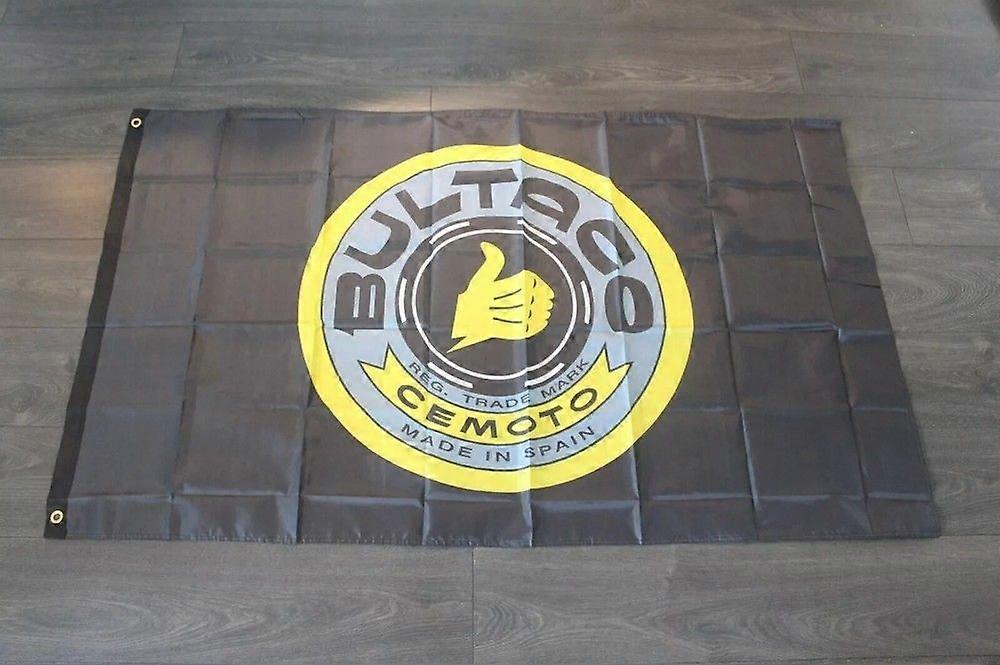 Bultaco Banner Black Flag