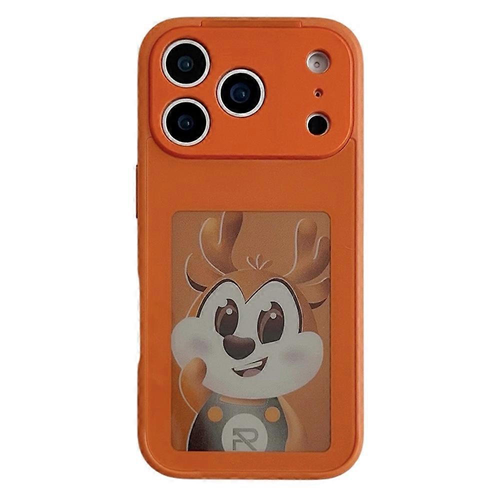 Compatible For iPhone 17 Pro Smart E-Ink Magnetic Case 4 Color HD 4 inch Display NFC DIY Customized Screen