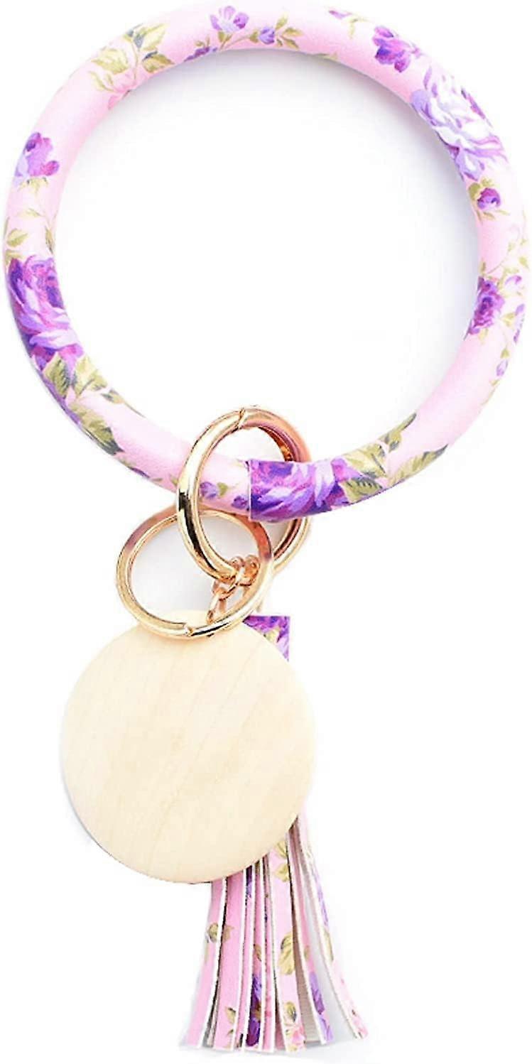 For Women Beaded Key Chains Ring Wristlet