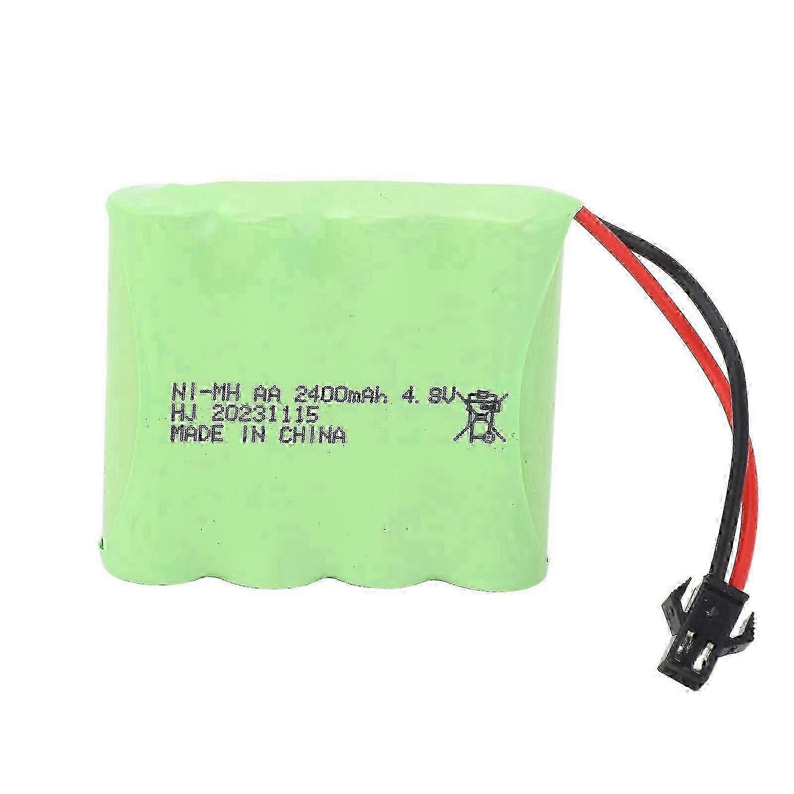 RC Nimh Battery Professional SM 2P Plug 4.8V 2400mAh Nimh Battery For SHARKOOL 1/16 RC Car 2025