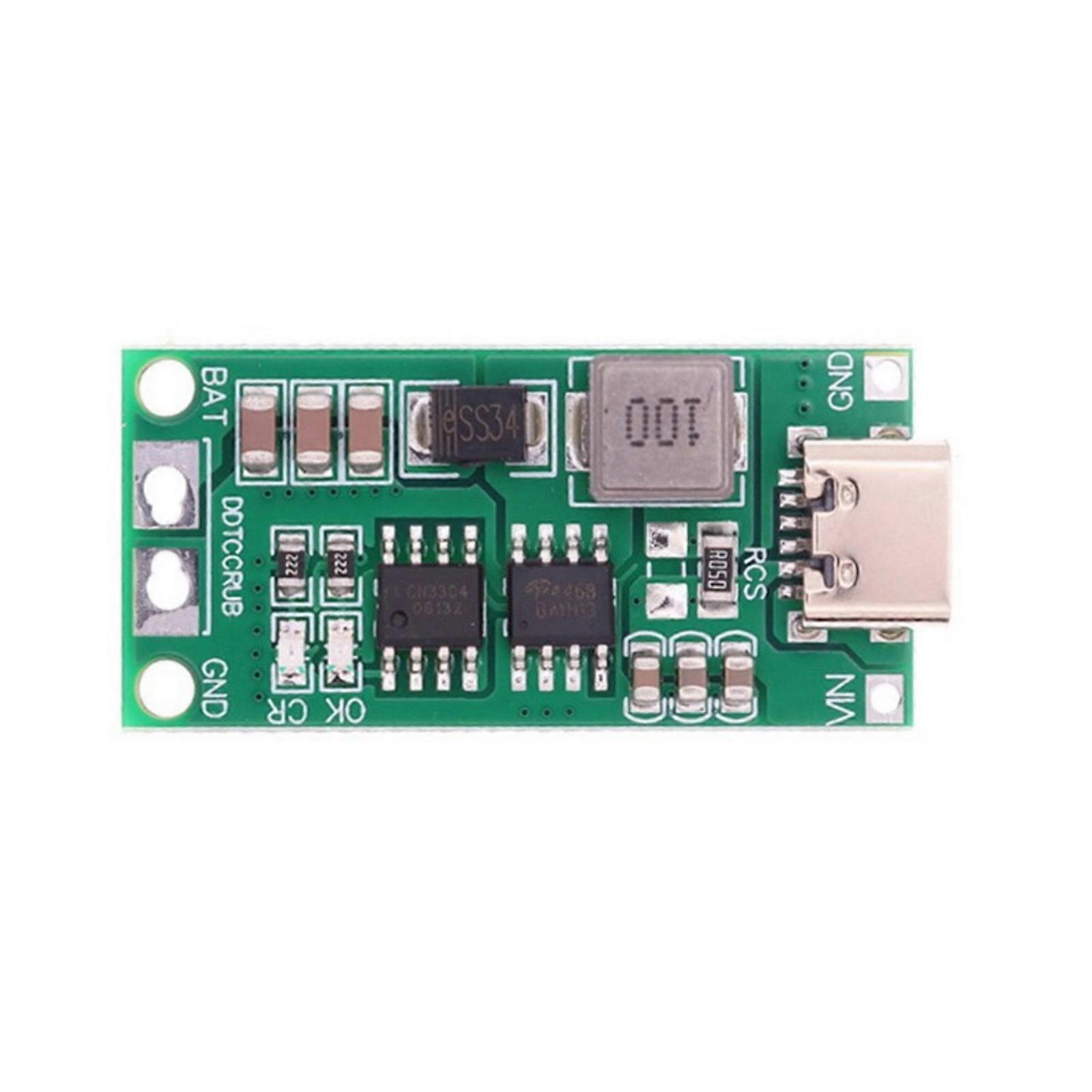 Intelligent 2S Battery Charging With Voltages Boosting Comprehensive Protections System For Secure Charging Board Multicolor