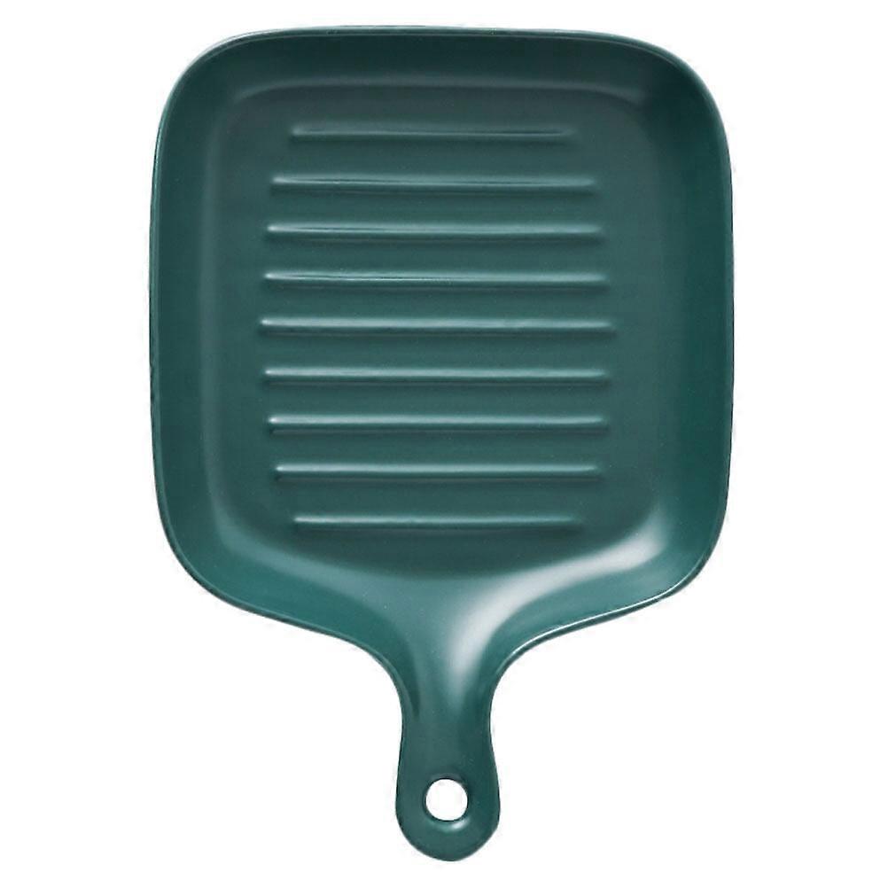 Mizh 1pc Single Handle Practical Bread Baking Tray Kitchen Baking Tray