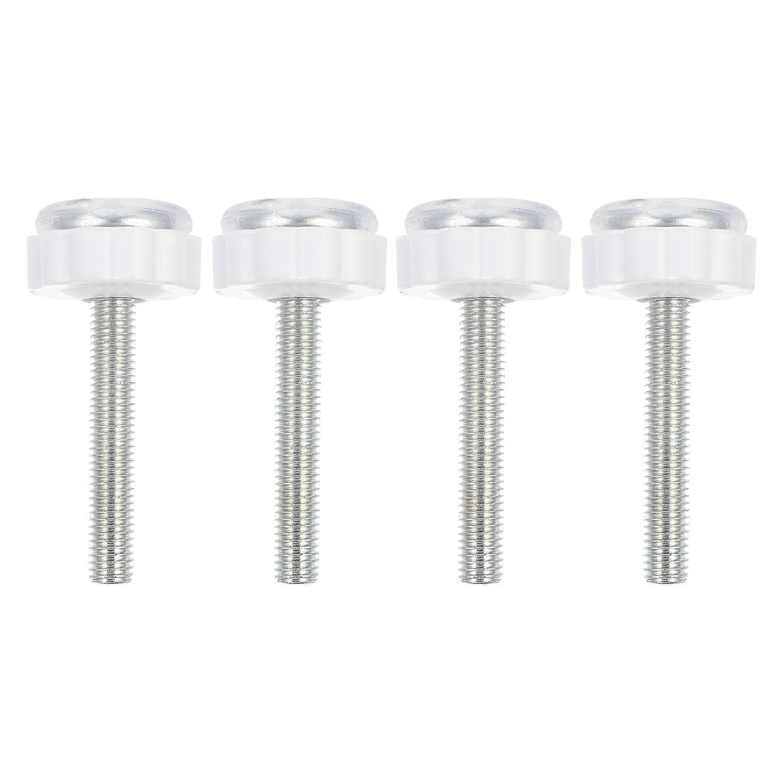 4pcs Baby Gate Threaded Spindle Rods Baby Gate Adapter Gate Spindle Rods
