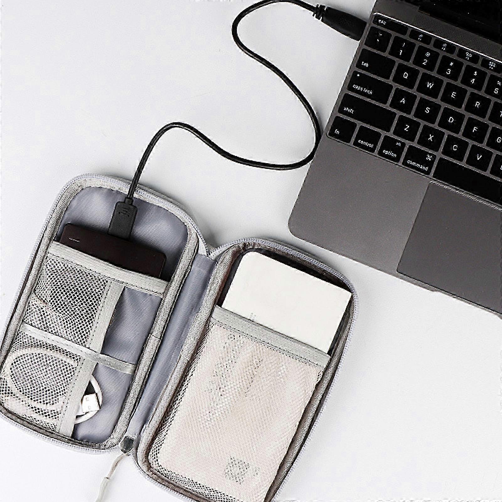 Multipurpose Digital Suppl Storage Case Streamlines Living Spaces Saving Organizing Multiple Digital Suppl Home Use S Navy blue