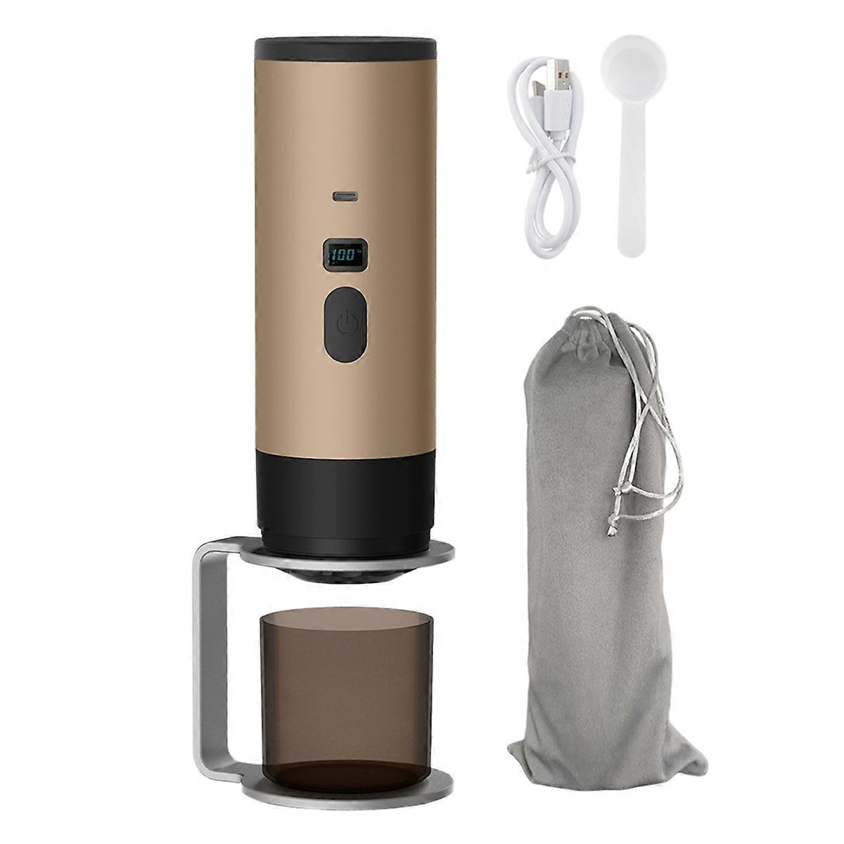 Capsule coffee machineOutdoor wireless portable espresso machine