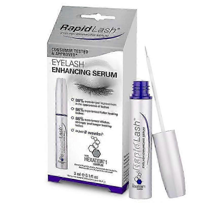 RapidLash Eyelash Enhancing Serum & RapidBrow Eyebrow Conditioner 12ml Set for Fuller Lashes and Brows