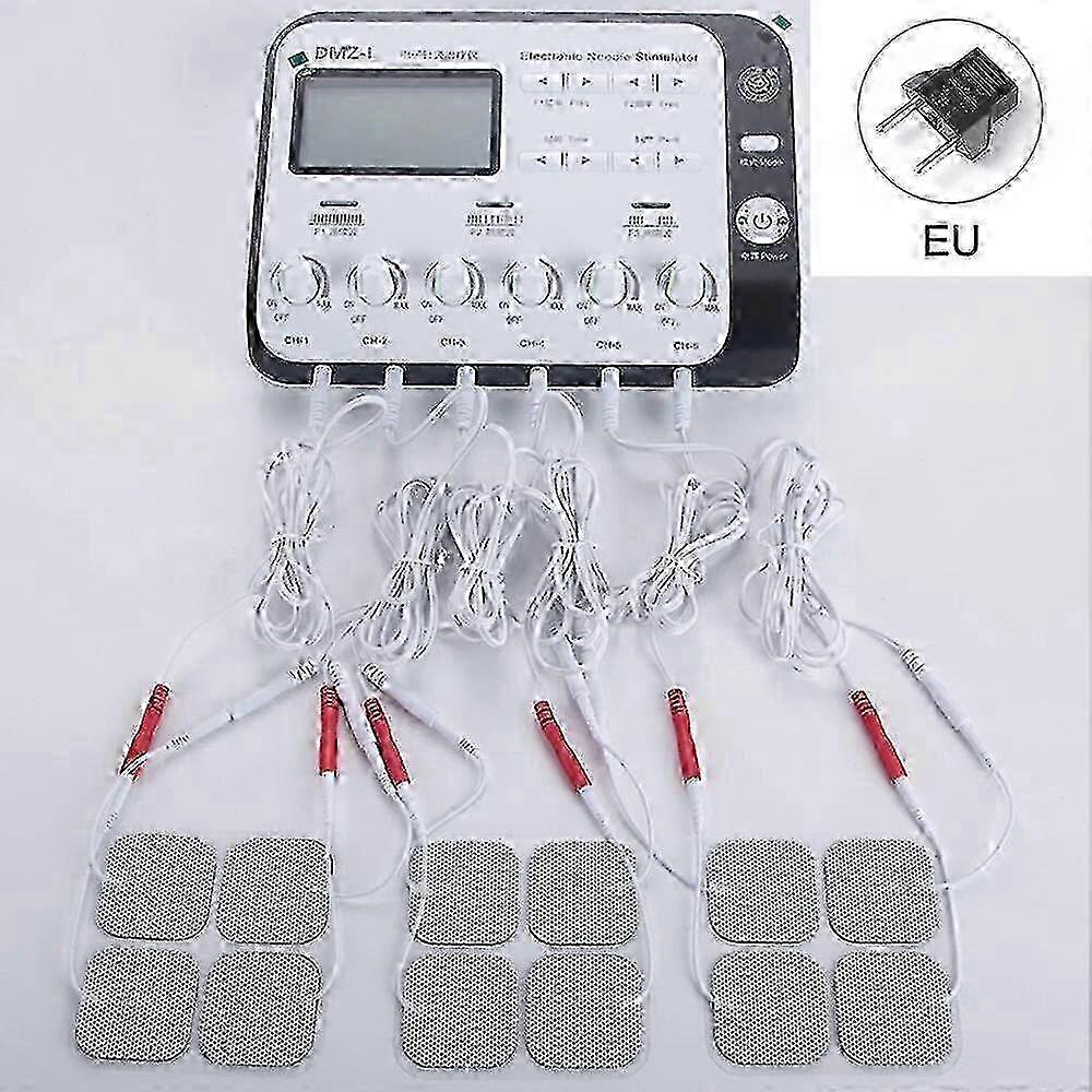 2025 Electrostimulation Patches Physiotherapy Tens Body Massager 6 Output Channel Disgistal Multi-functional Relax Electroacupuncture