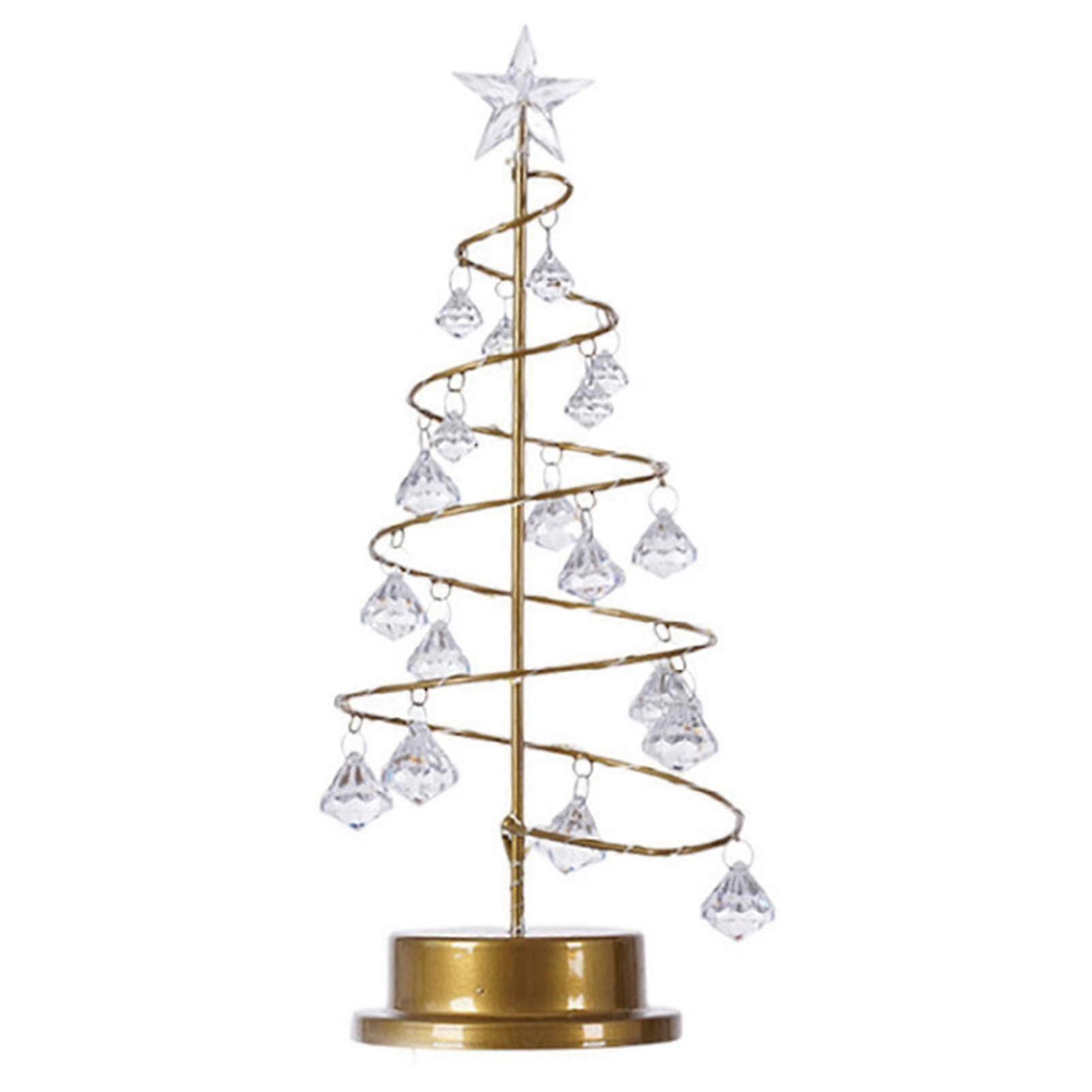Decorative Tree Lamp with Crystal Effect for Seasonal Lighting