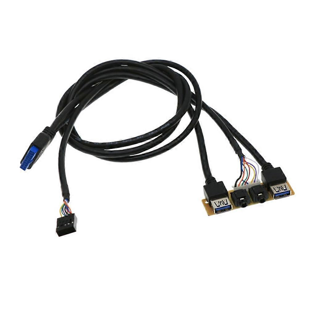 60cm Front for Case Panel Usb3.0+Usb3.0 High Definition Audio Cable
