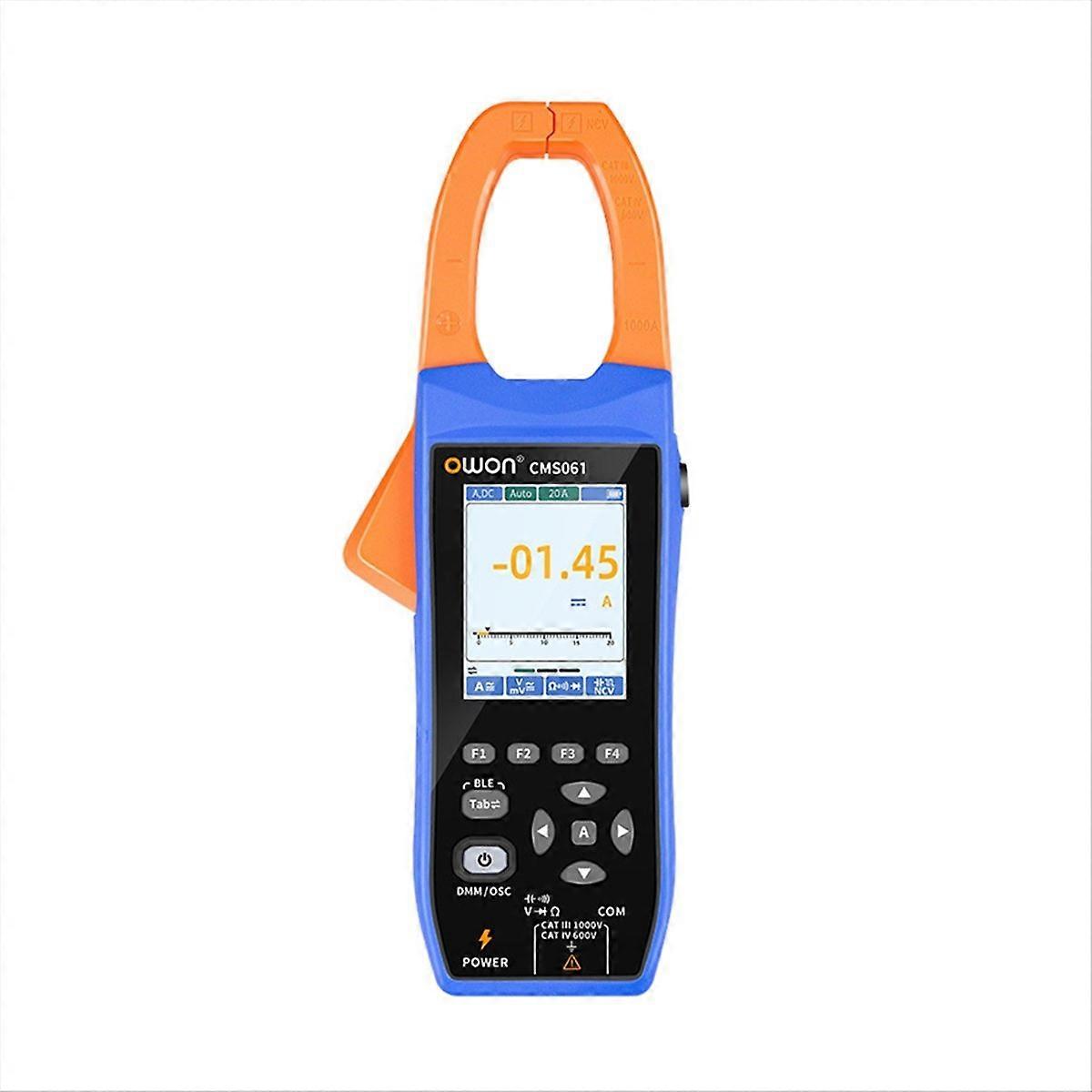  3 in 1 Clamp Teter CMS061 600A Digital Oscilloscope with Bluetooth Recorder Function Meter NCV Multifunction Meter
