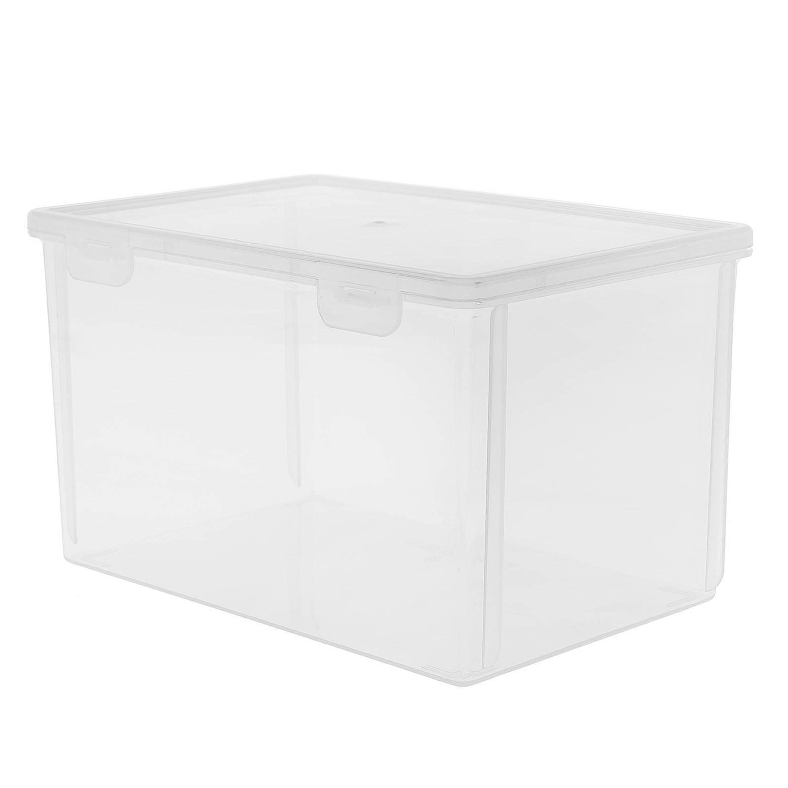 Plastic Bread Box Loaf Keeper Container 2800ml Produce Saver Crisper Bin