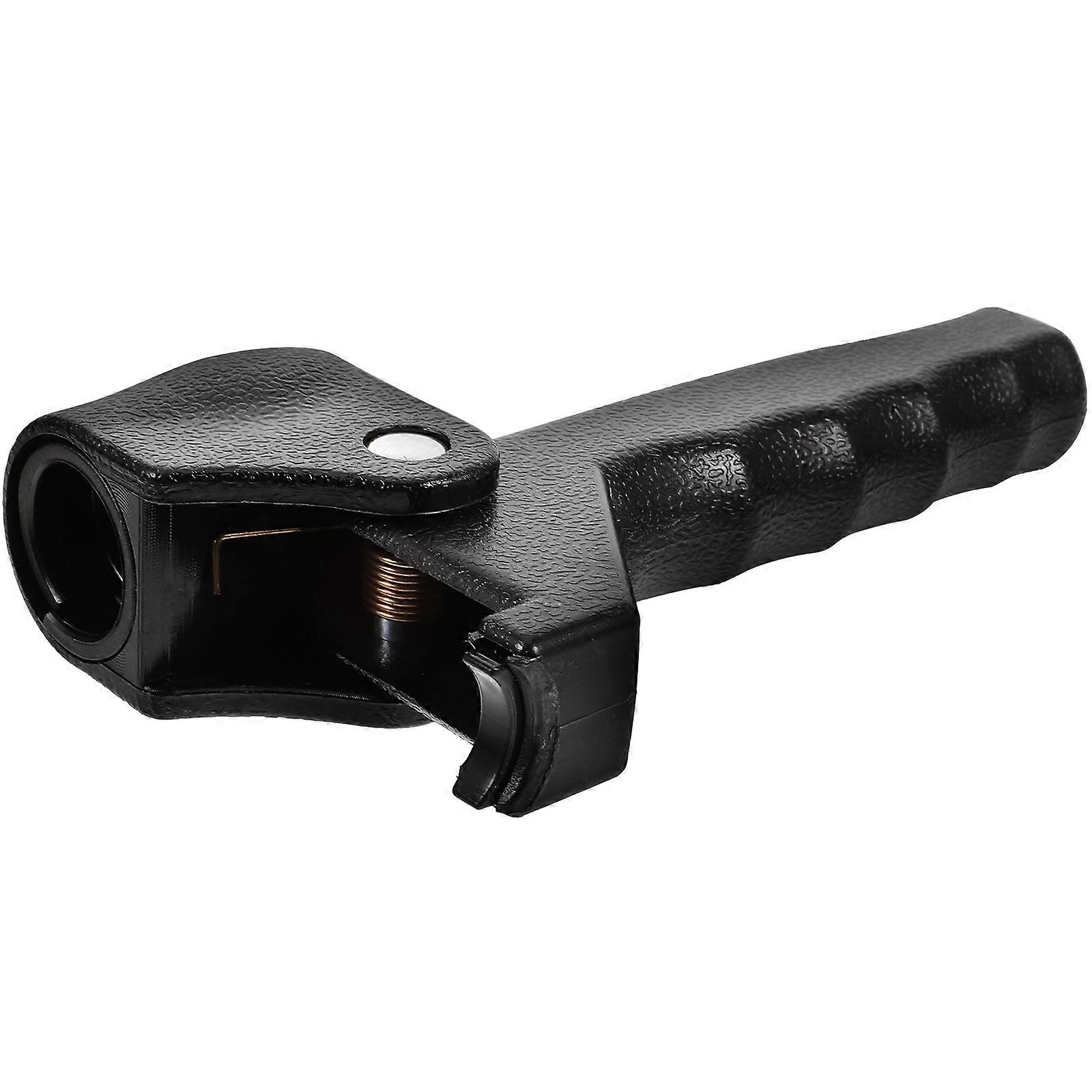 Durable Cane Grip For Posture Improvement Daily Use Black Plastic Supports 1Pack