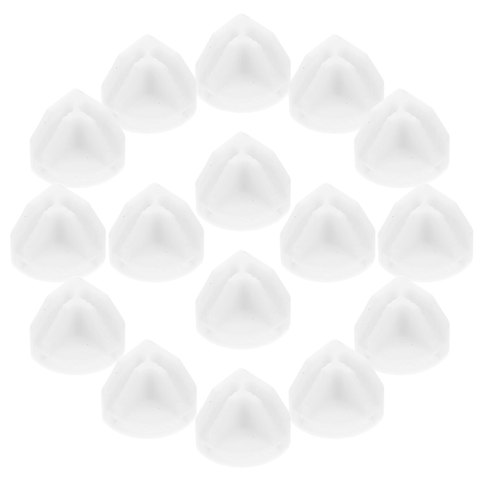 20pcs Plastic Wire Cube Connectors for DIY Assemble Cabinet Inserts Storage Cube Connectors for Wardrobe Combination Storage