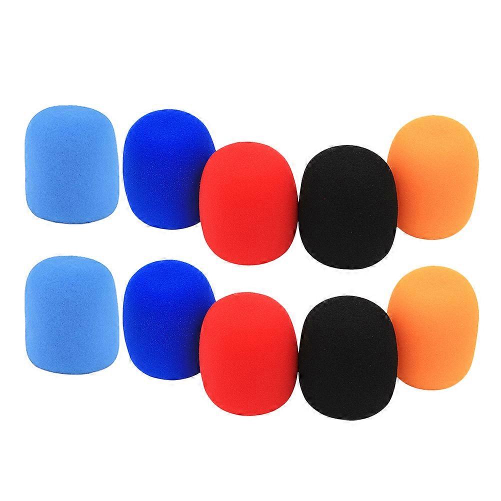 Microphone Protector Foams for Microphone Use 30Pcs Random Color Covers