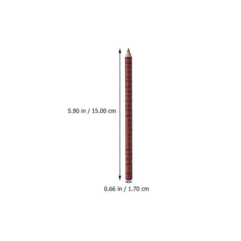 Waterproof Lip Liner Makeup Lip Liner Set for Makeup 12Pcs Assorted Colors